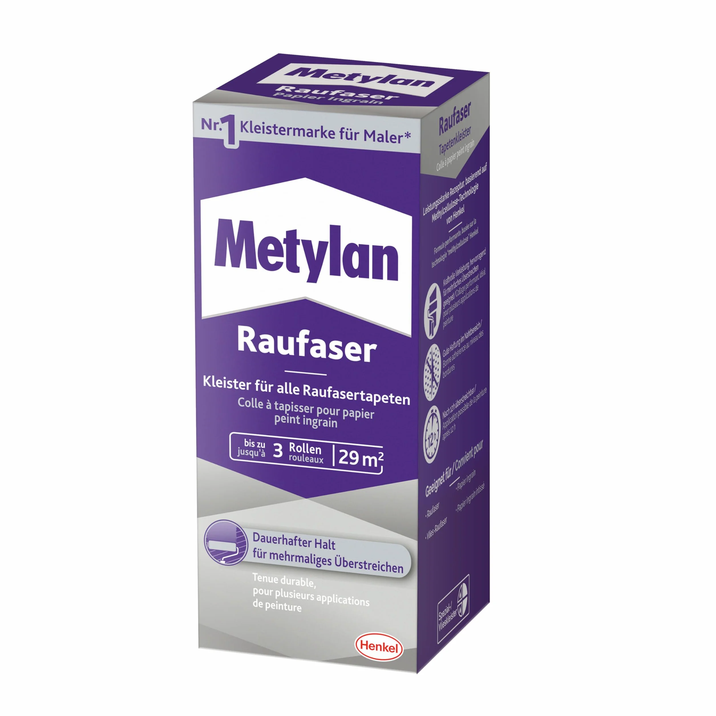 Metylan Klej do Tapet, Przezroczysty, 180 g