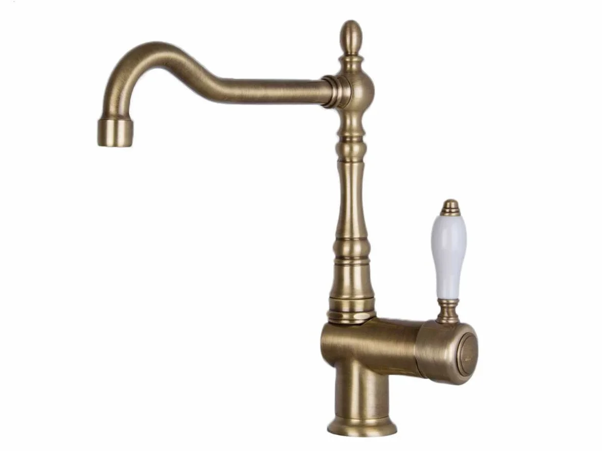 Smeg MIR6O-2 Bateria zlewozmywakowa ze stałą wylewką Cortina-Brass MIR60-2