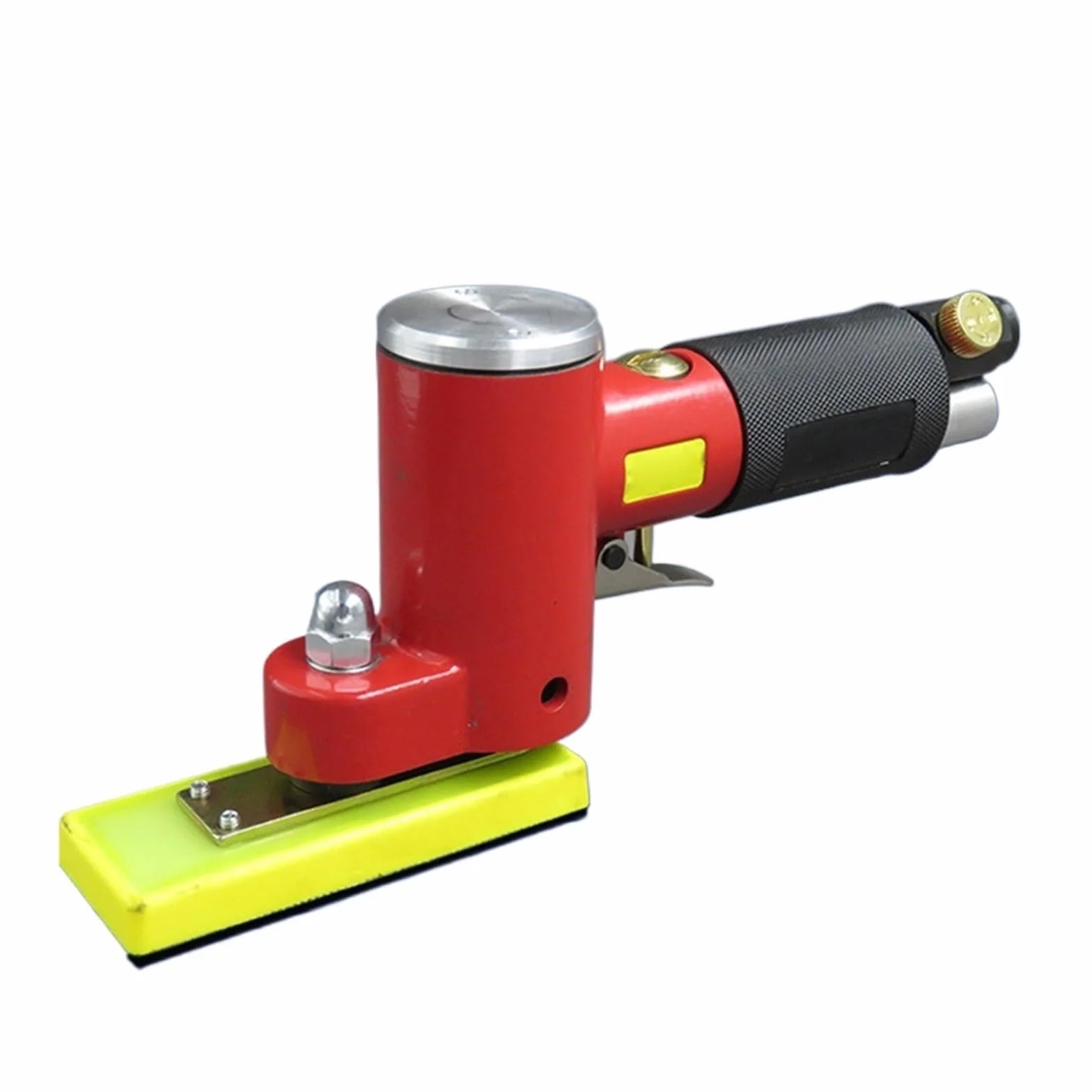 Mini prosta szlifierka pneumatyczna z szlifowaniem/gumą/żelazną podkładką losowa orbitalna ręczna polerka wosk,Niskie Wibracje(Set 1)