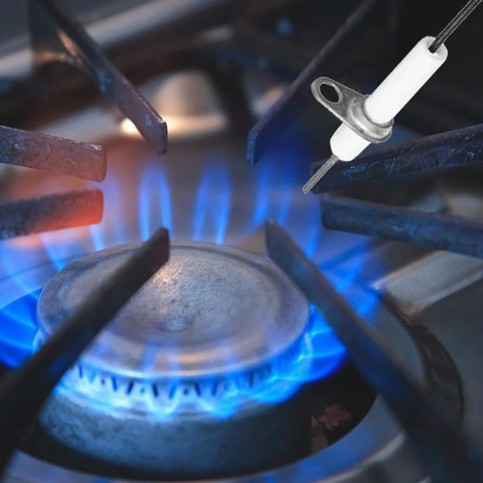 Zapłonu Piezoelektrycznego, Piezo Spark Ignition Set, Zapłon Piezoelektryczny Spark, Piezo Spark Ignition Kit, BBQ Grill Push Button Piezoelektryczny Zapłon Generator Iskry Zestaw Zapłonowy