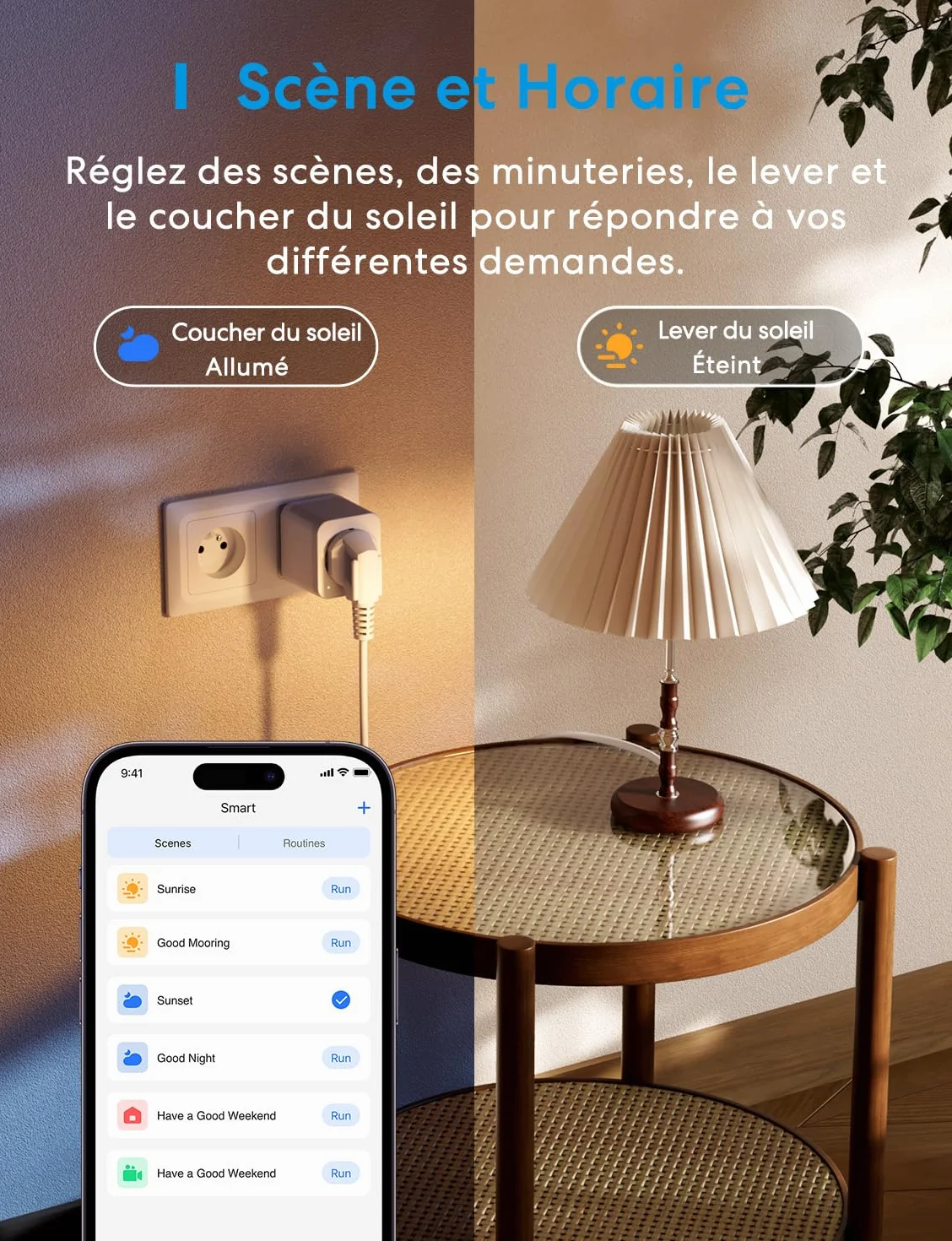 Meross Gniazdo inteligentne (typ E), 16 A gniazdko WiFi kompatybilne z Alexa i Google Home, inteligentne gniazdko elektryczne ze sterowaniem głosowym, zdalnym sterowaniem i konfiguracją Bluetooth