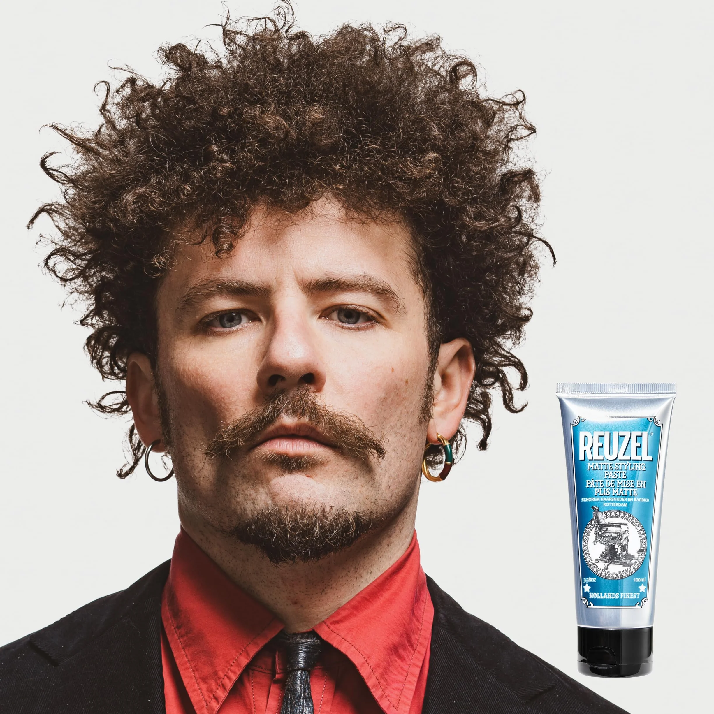 Reuzel Grooming Hair Cream For Men - Subtle, Sugary Rum Fragrance - Low Shine Finish - Contains Moisturizing Properties - No Buildup - Natural, Pliable Hold - Suitable For All Hair Types - 3.38 Oz