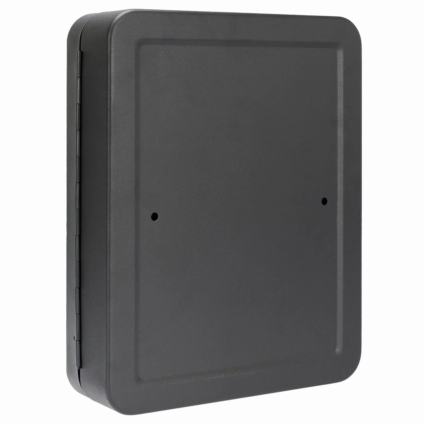HMF 14500-02 Skrzynka na klucze z kodem numerycznym, 45 haczyków, 30 x 24 x 7,5 cm, czarna