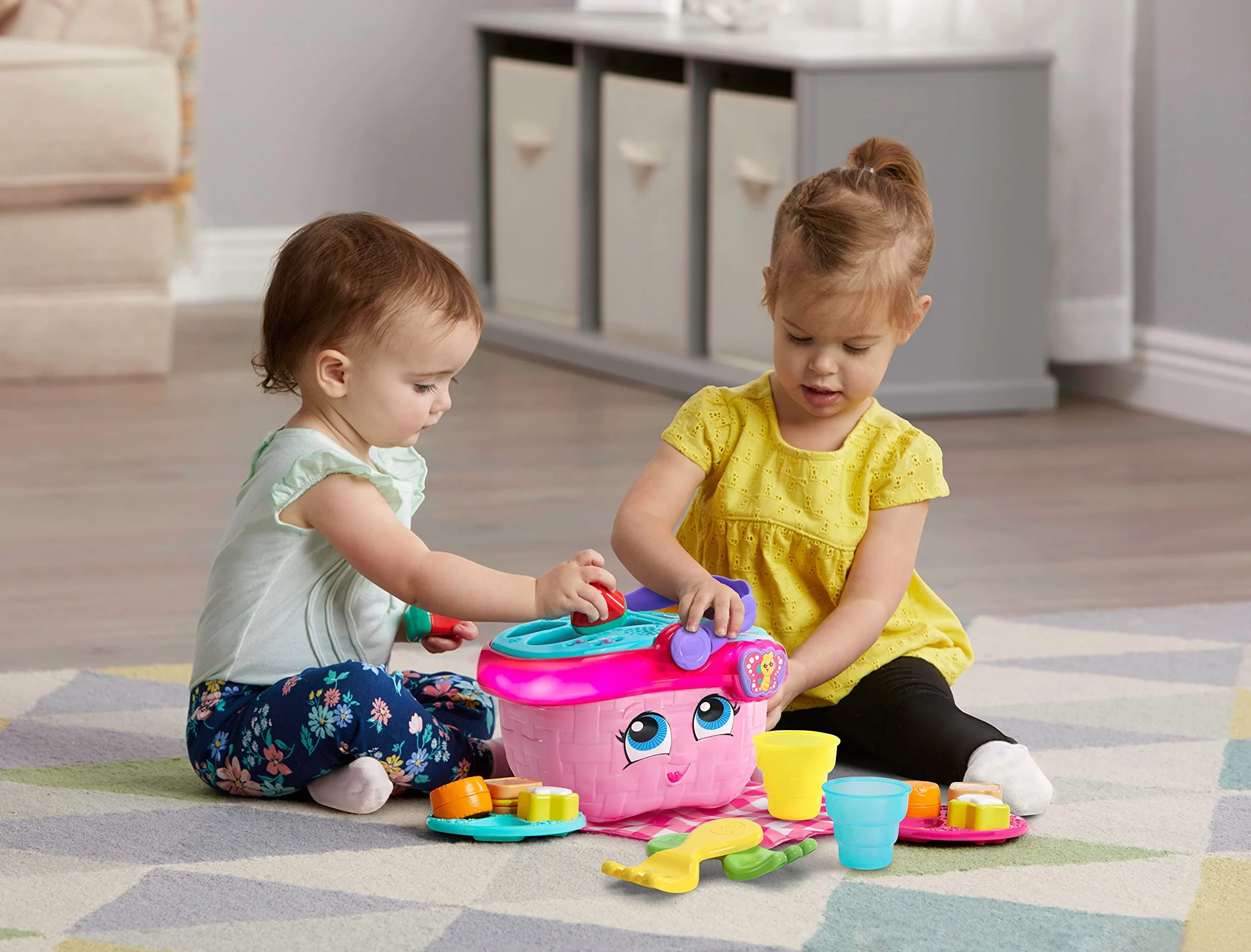 Leapfrog Kosz piknikowy kształty i dzielenie się
