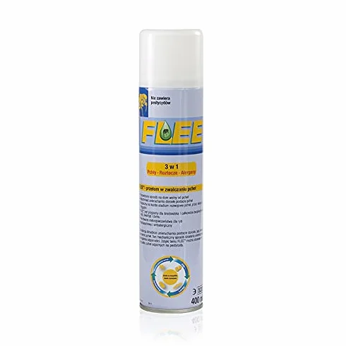 Flee 400 ML na pchły roztocza w otoczeniu
