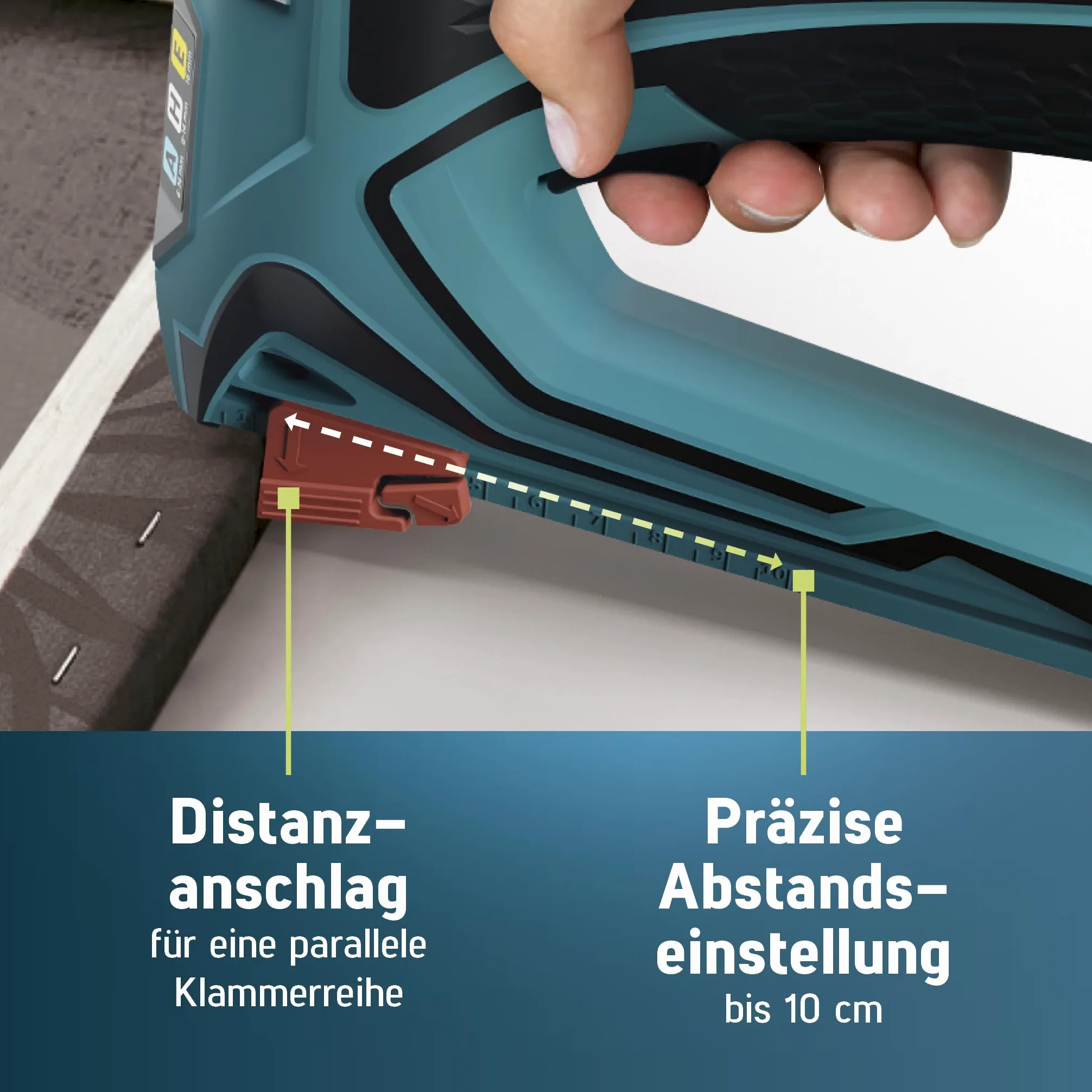 NOVUS TOOLS Zszywacz elektryczny J-150 zestaw ze 1800 zszywkami, profesjonalny zszywacz i pistolet do paznokci z regulacją siły uderzenia, ogranicznikiem dystansowym i mechanizmem podładowania │ do