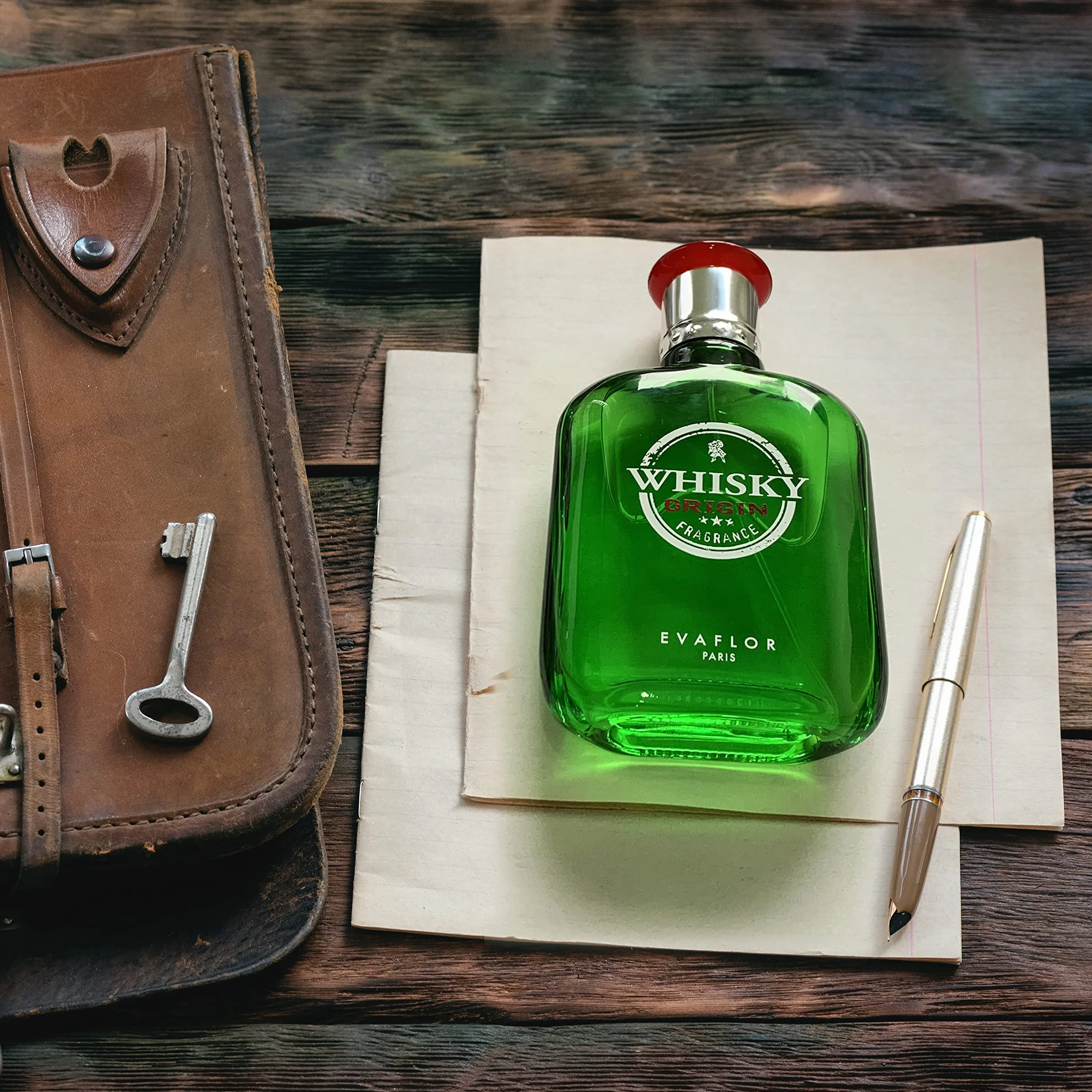 WHISKY Origin • Zestaw Woda toaletowa 100 ml + Dezodorant 150 ml • Spray • Perfumy męskie • Zestaw prezentowy • EVAFLORPARIS