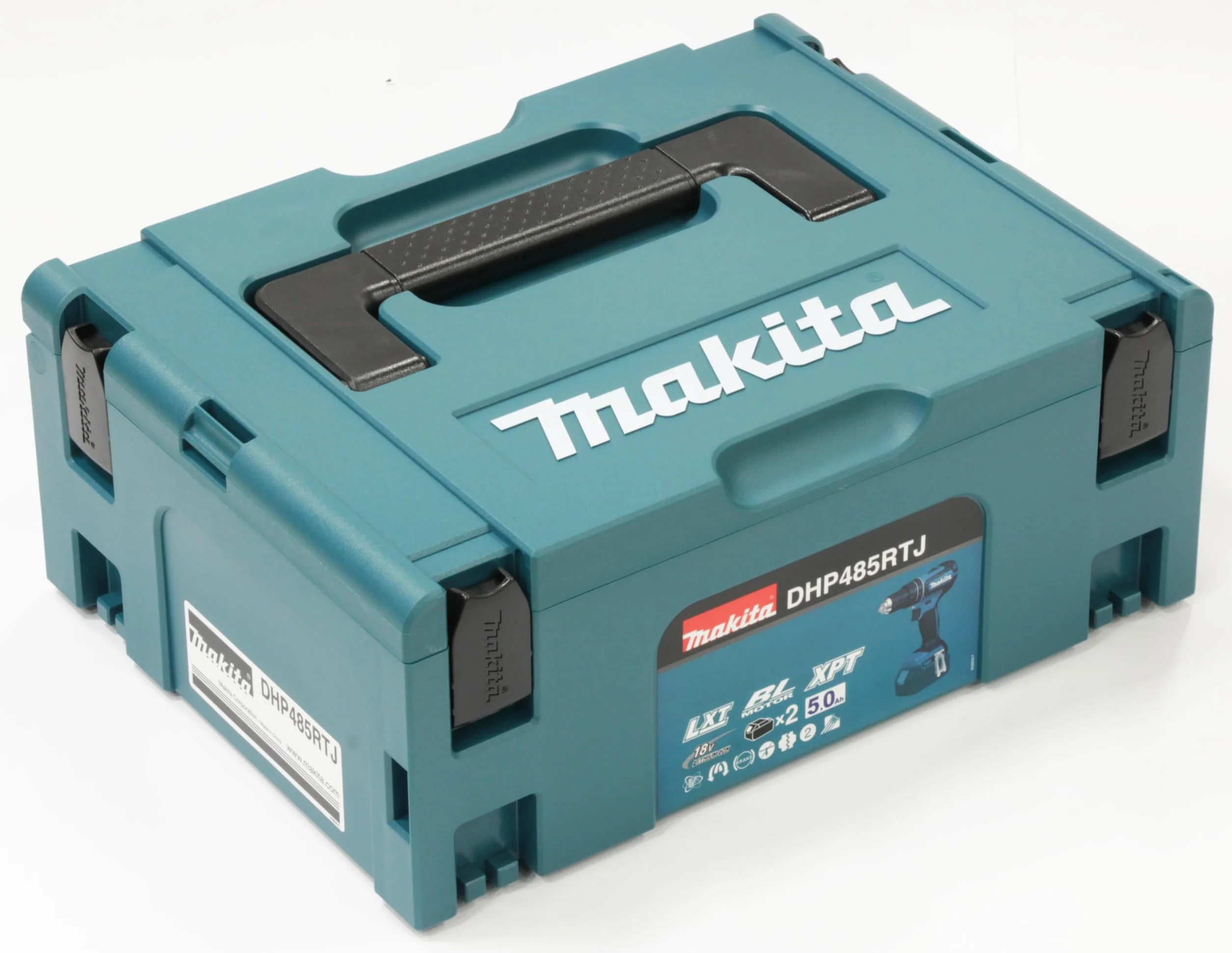 Makita Dhp485Rtj Wkrętarka, Zielony/Czarny, ‎25 x 7,9 x 18 cm; 1,8 kg