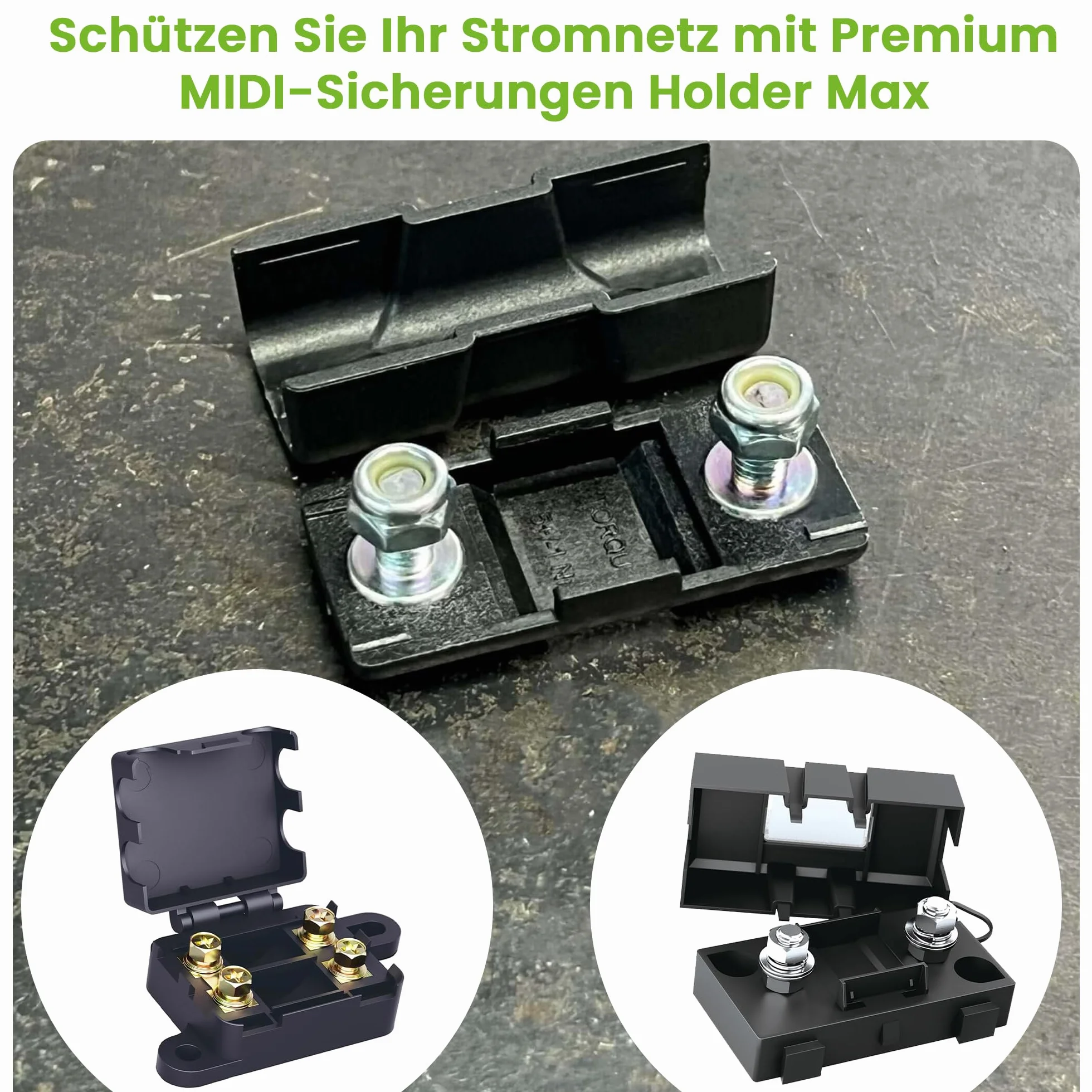 Offgridtec Zestaw 5 bezpieczników MIDI 40A 58V