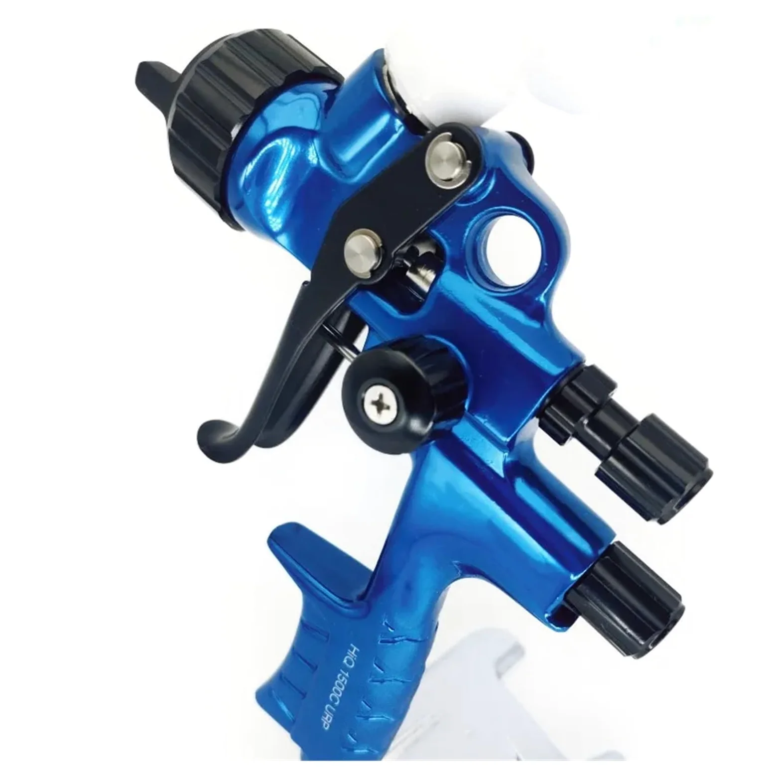 Blue LVLP High Efficiency Car Paint Spray Gun 1.3MM Nozzle Oil Based Water Guns