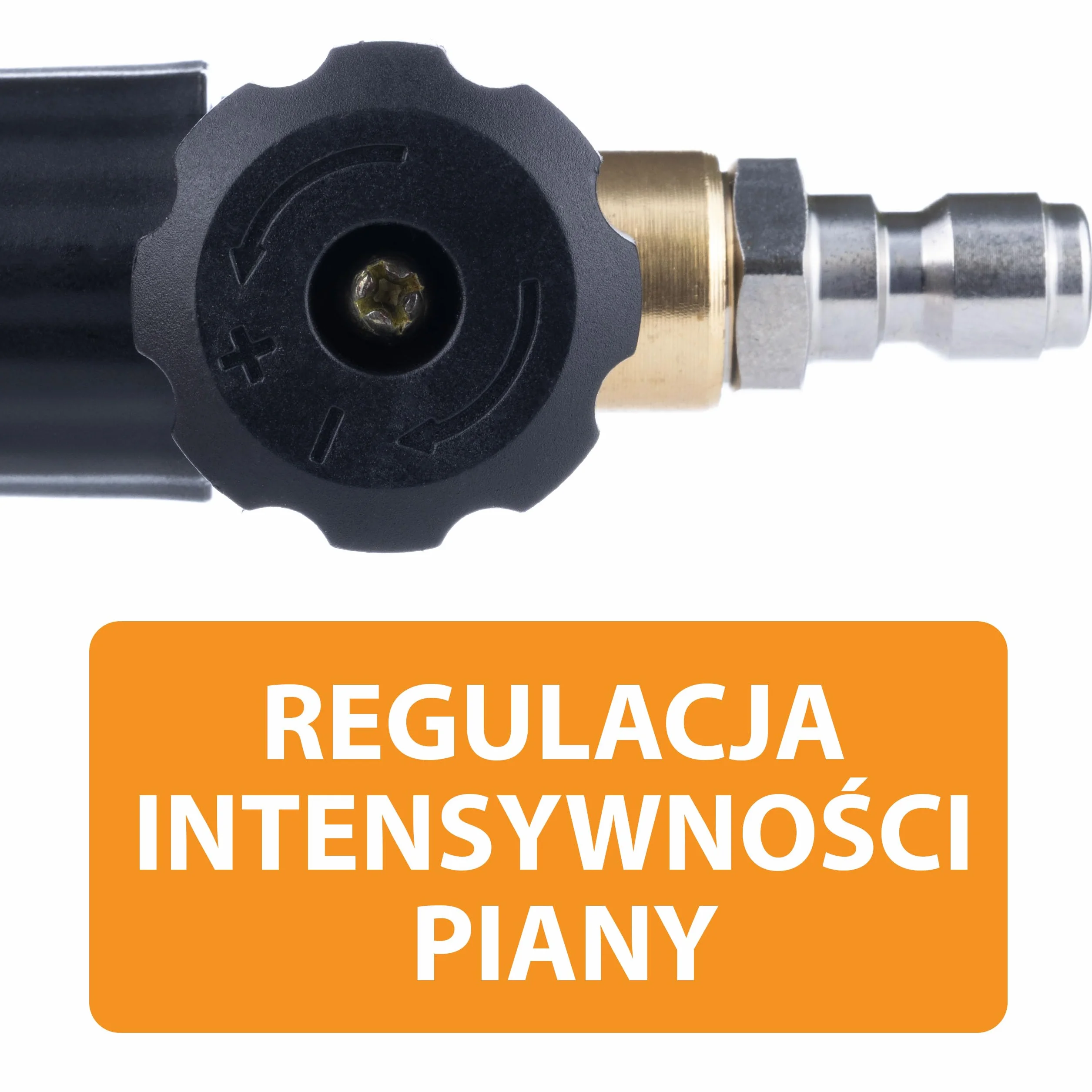 KOMPLET DUŻA PIANOWNICA LANCA PIANY DO MYJKI SZYBKOZŁĄCZKA 1/4” 1L 200BAR