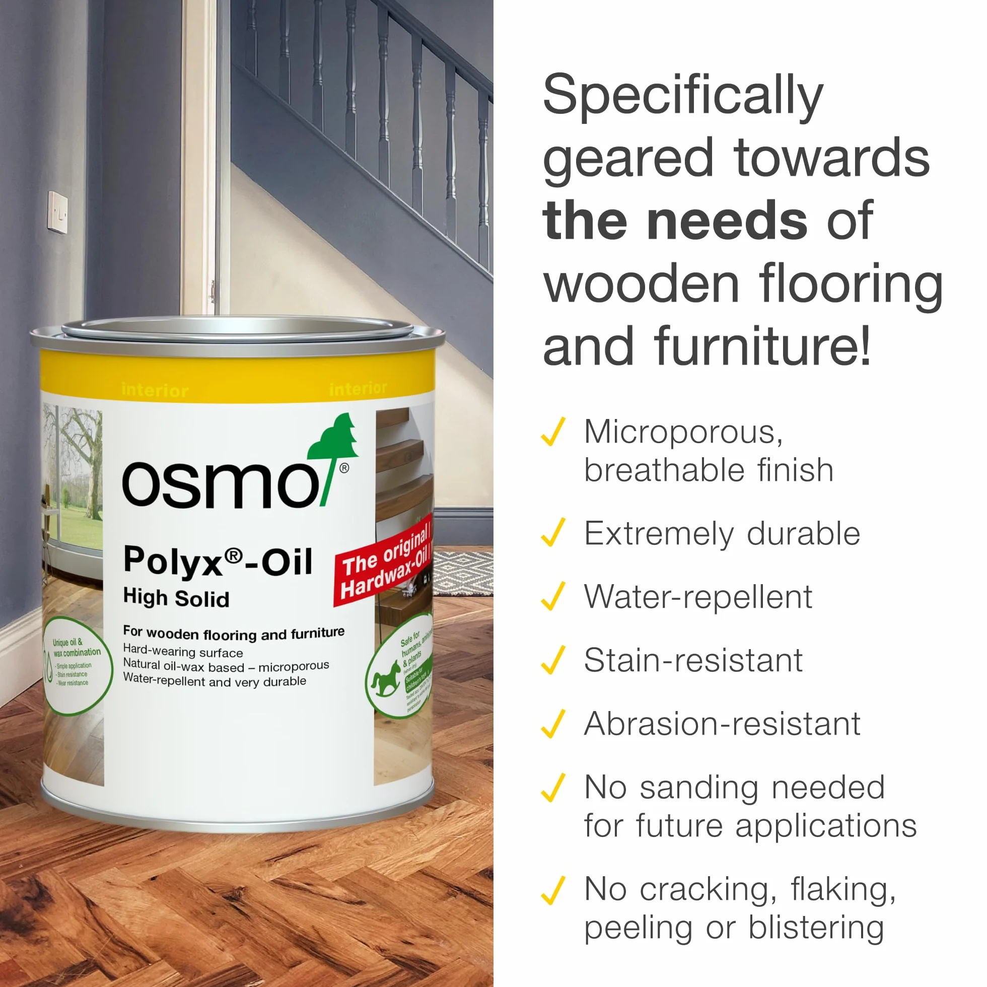 Osmo 750 ml polix olejek z twardego wosku matowy 3062