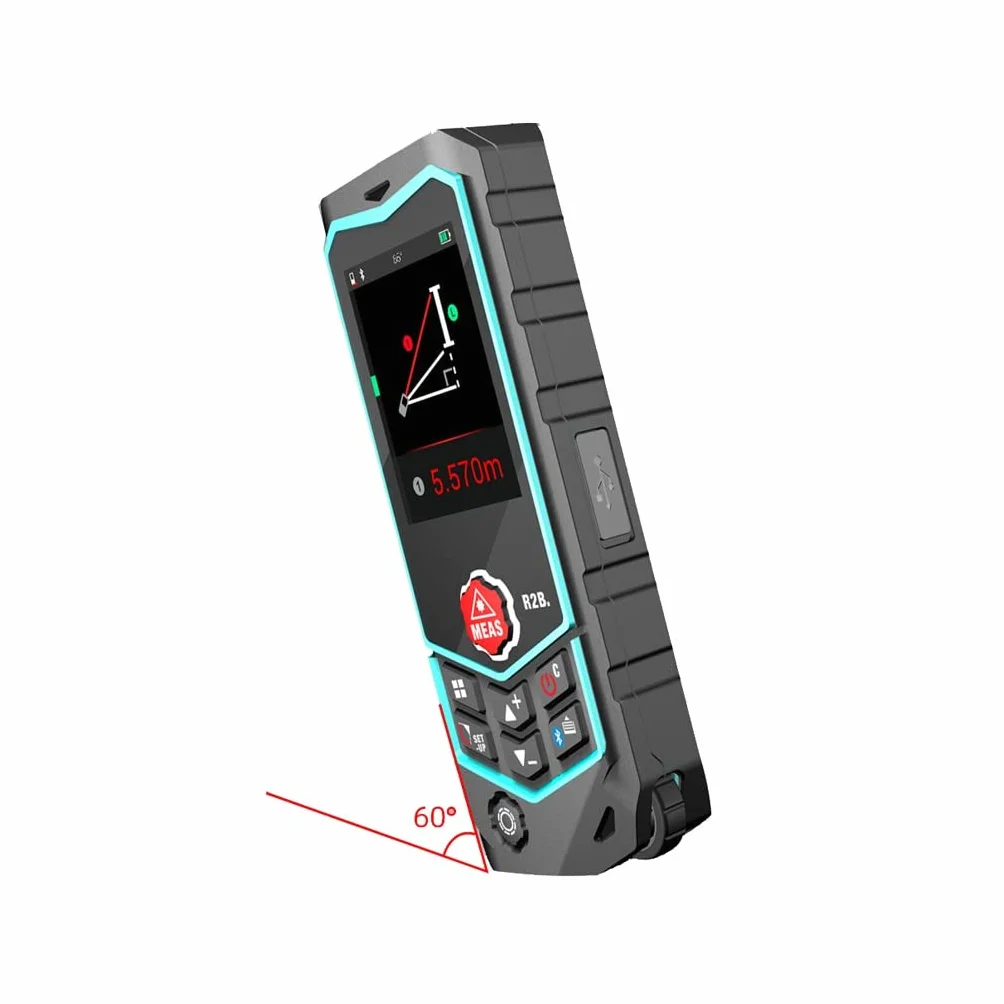 Laser Rangefinder Handheld Pomiar pomiaru pomieszczenia pomieszczenia wewnętrznego i zewnętrznego władcy władcy elektronicznej linijki laserowej (Size : 50 meters)