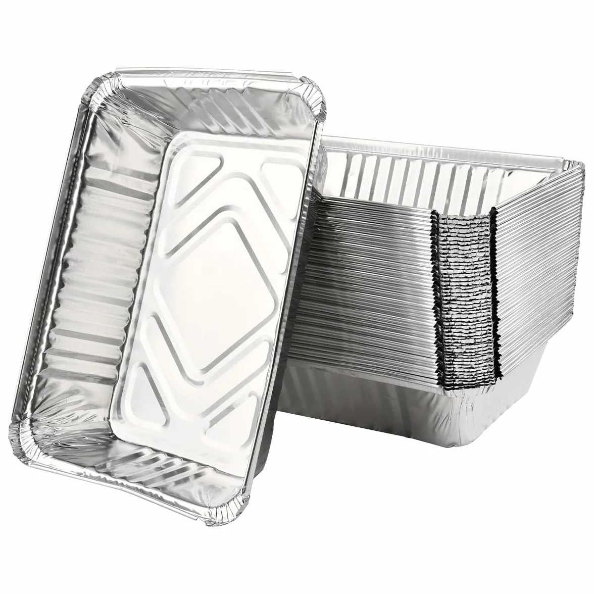 Aluminiowe miski do grillowania 22x15x5,5 cm jednorazowe tacki