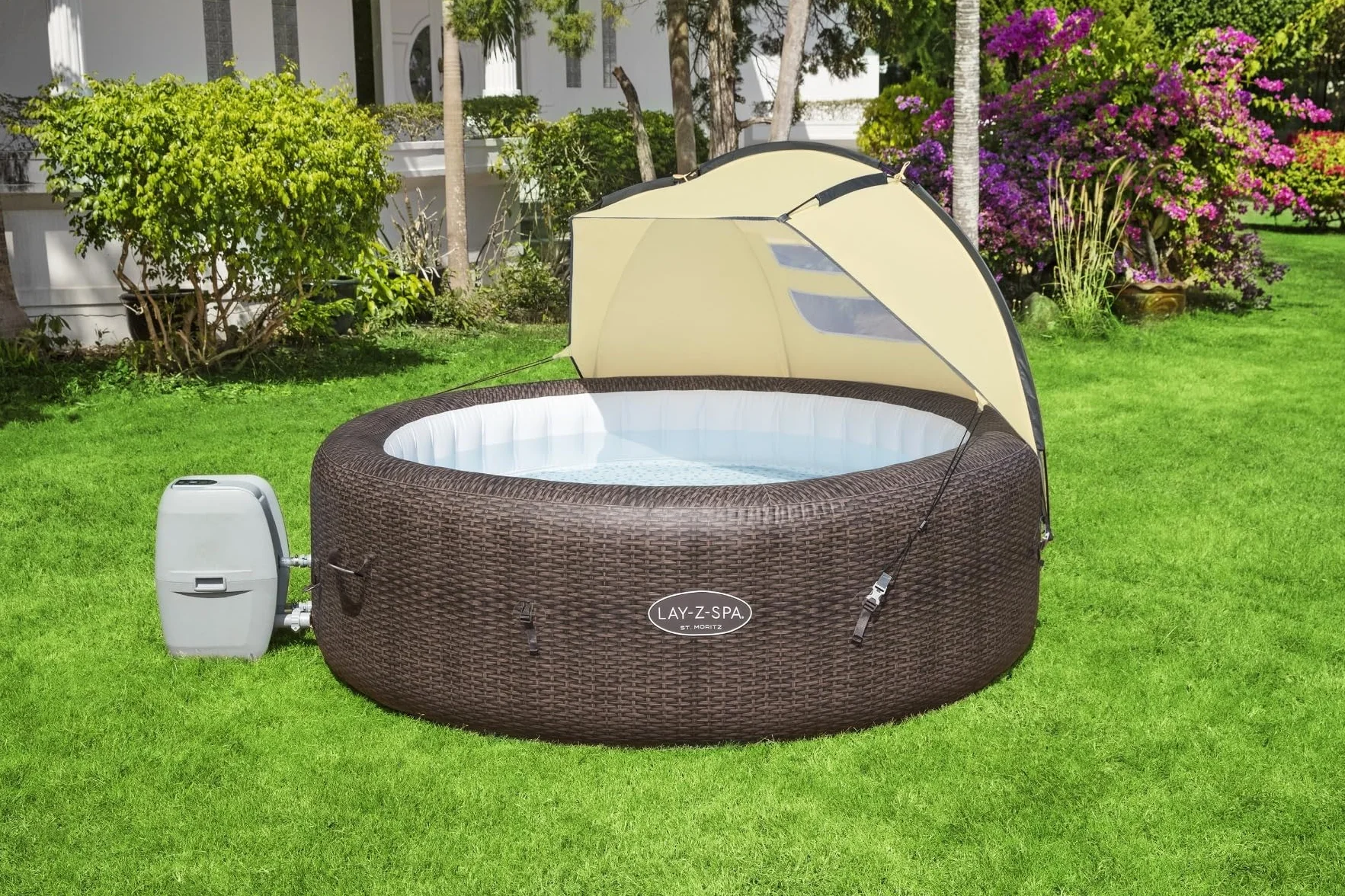 Bestway Lay-Z-Spa Canopy 6' x 37" x 43" (1.83m x 94cm x 1.09m)