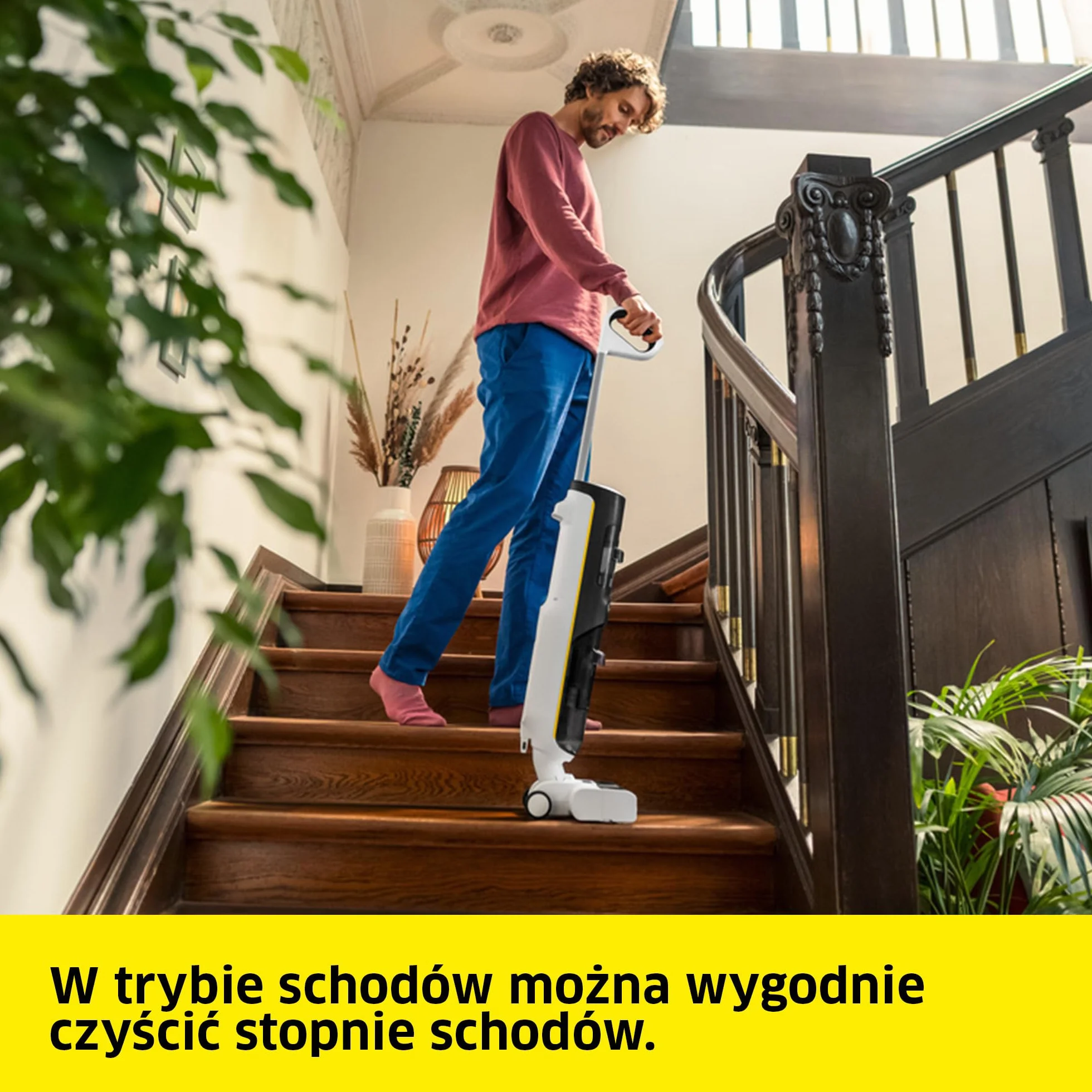 Kärcher bezprzewodowy mop odkurzający FCV 4, 45 min, 200 m²