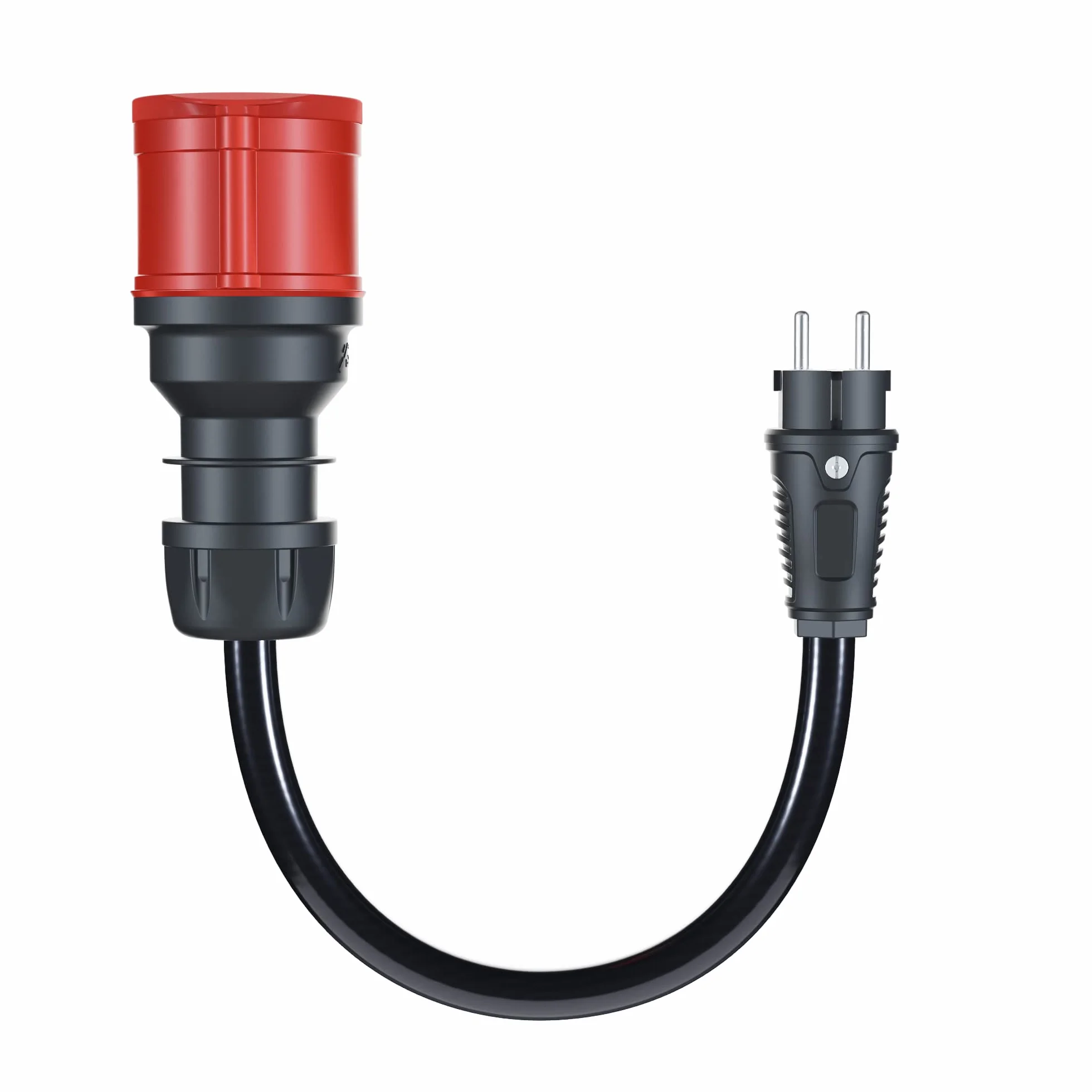 go-e zestaw adapterów dla stacji ładowania Gemini flex 22 kW do gniazda domowego CEE red 16A / CEE blue 16 A / 230V