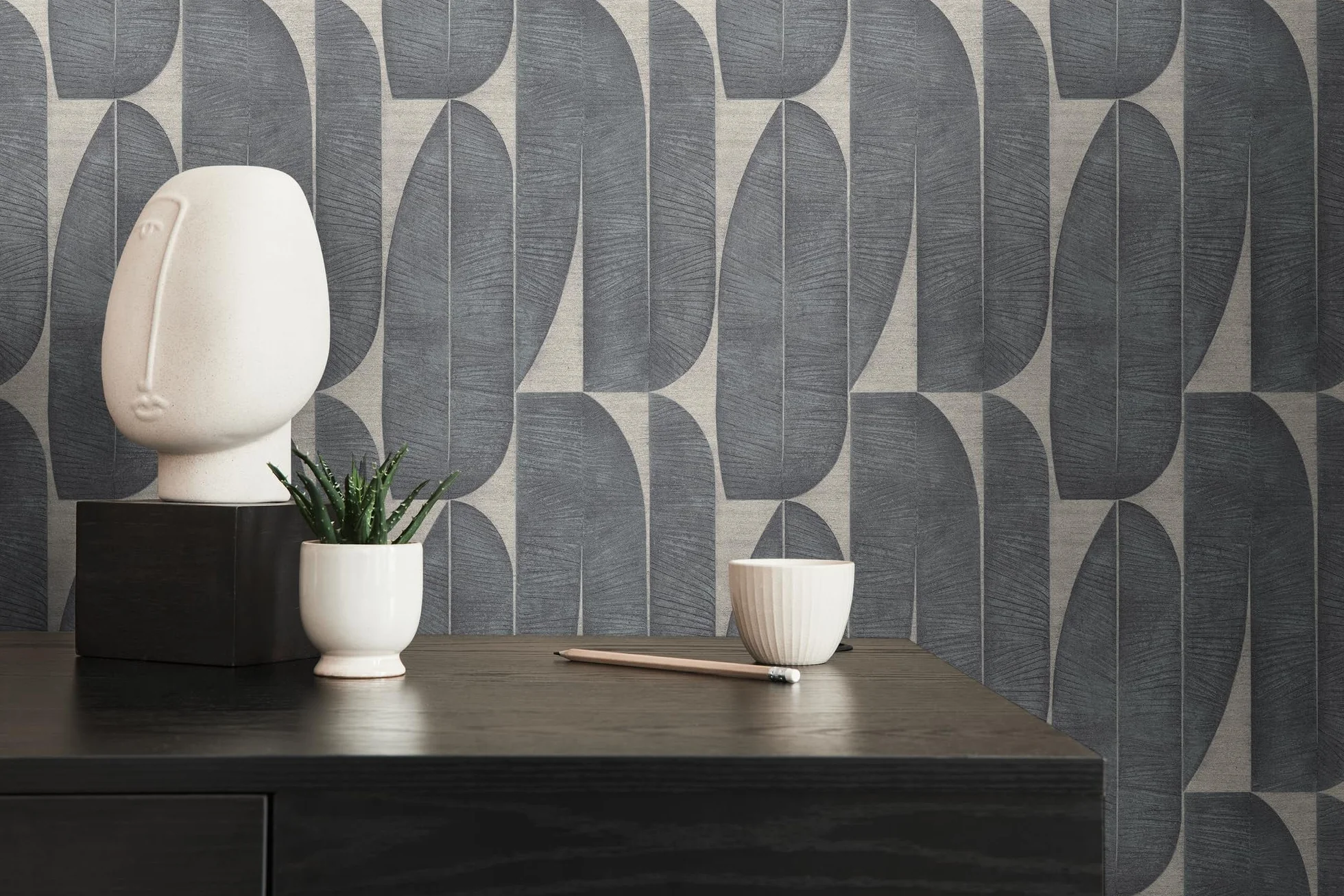Livingwalls Tapeta 396583 z liściem banana w kolorze beżowym – wysokiej jakości designerska tapeta kwiatowa – matowa tapeta ścienna do różnych pomieszczeń – 10,05 m x 0,53 m – Made in Germany