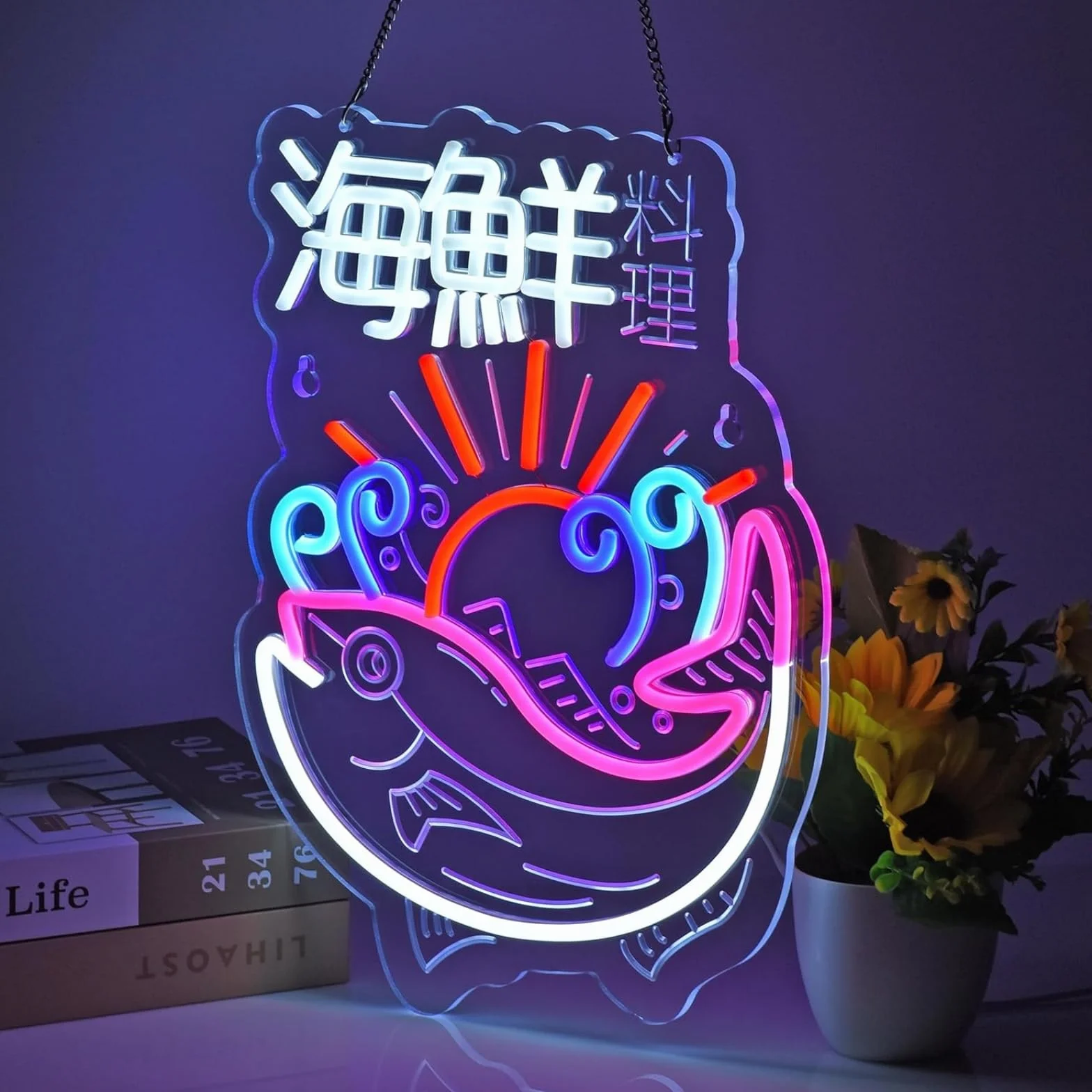Kolorowe neonowe znaki LED z japońskimi daniami Ramen, Sushi, Dumpling, lampka dekoracyjna, świetlne znaki do sklepu z deserami, restauracji, baru, kuchni, domu, dekoracja ścienna