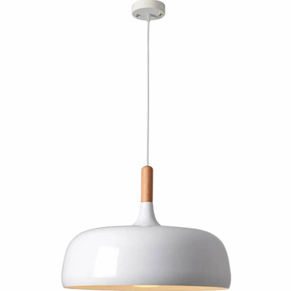 Nowoczesna Lampa Wisząca Elegance Żyrandol Metalowy Kuchnia Wyspa Jadalnia z Drewnem Dębowym Wisząca Oprawa Oświetleniowa Do Do Kuchni, Sypialni, Jadalni, Restauracji SHUANGZ