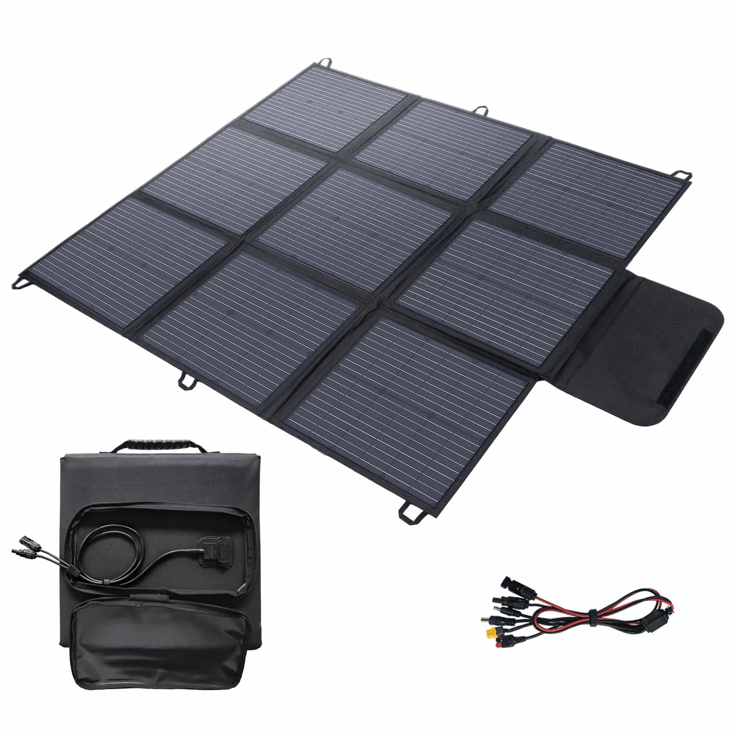 Składany panel słoneczny 200 W IP67 wodoszczelny 22%