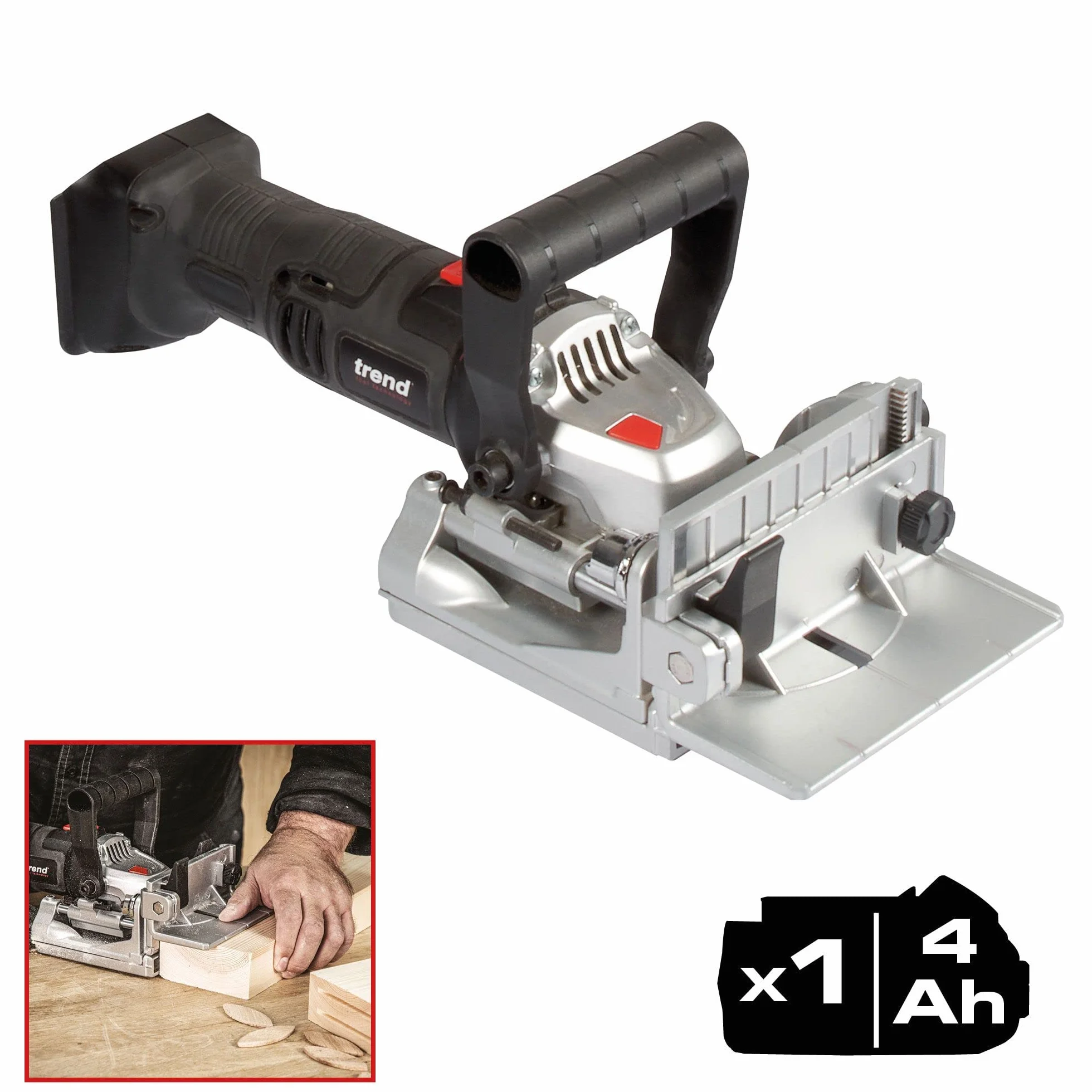 Trend Zestaw lamelownicy T18S 18 V akumulator 2 Ah
