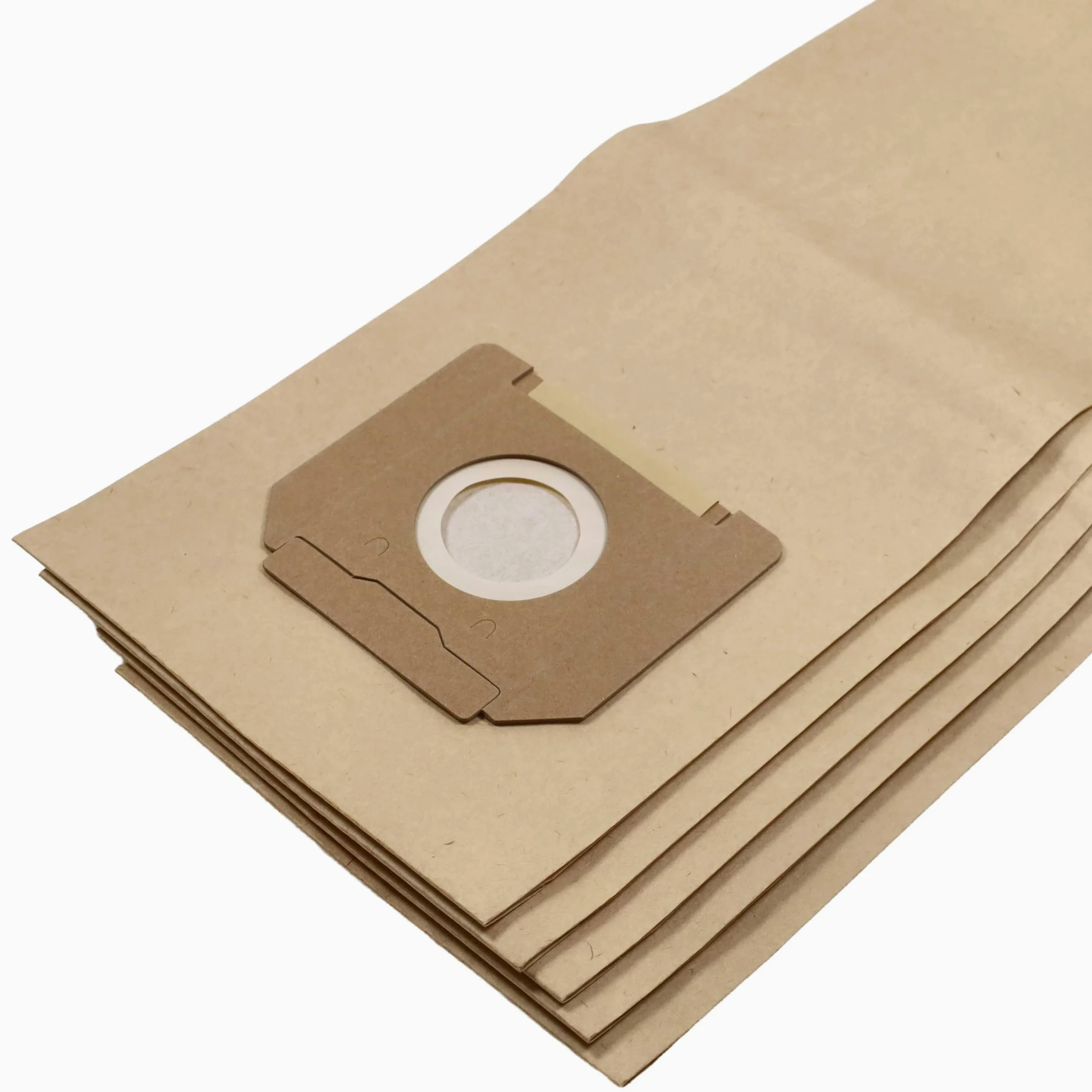 vhbw 50 x worek do odkurzacza kompatybilny z odkurzaczem Kärcher Xpert NT 360 - 29 cm x 21 cm brązowy