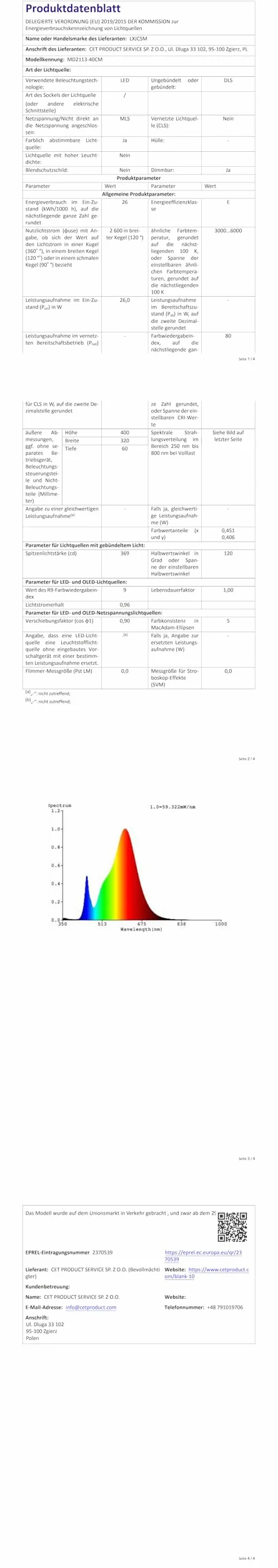 Lampa sufitowa LED, lampa sufitowa 26 W, do pokoju dziecięcego, oświetlenie do sypialni 40 cm ze ściemnianiem i pilotem zdalnego sterowania