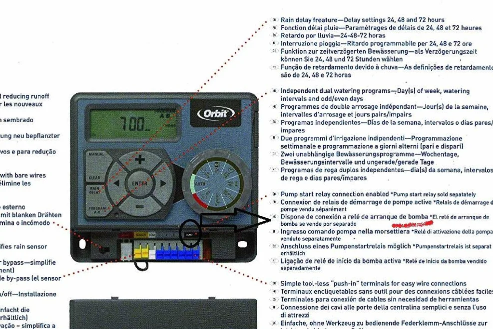 Orbit 94876 Pocket Star ULTIMA 6-częściowy programator do stacji