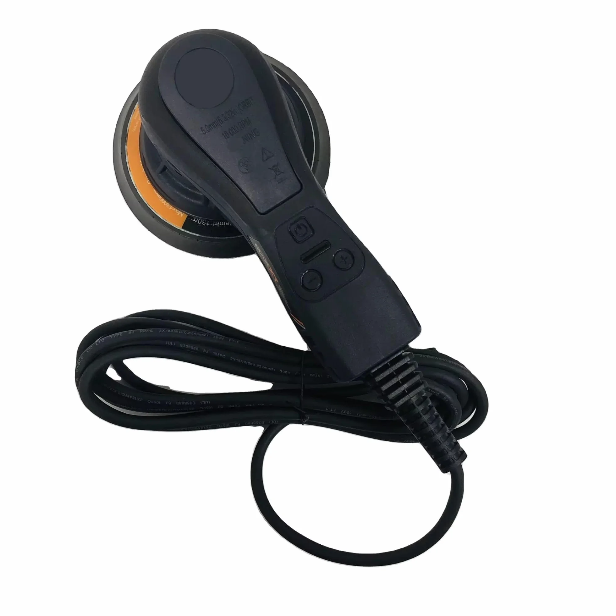 Bezszczotkowa szlifierka oscylacyjna o mocy 350 W, 6 prędkości do polerowania drewna i metalu na ścianach | 6-inch