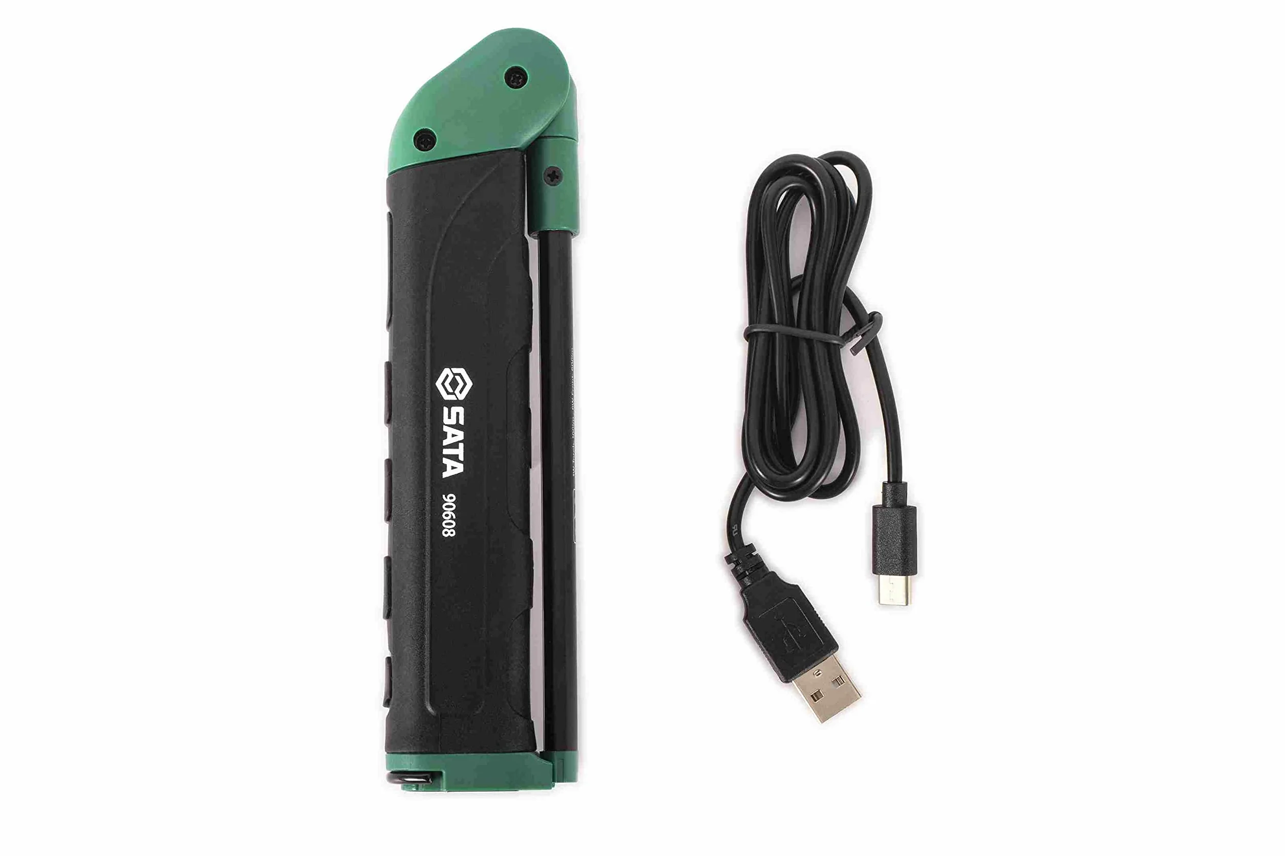 SATA ST90608 przemysłowe bezprzewodowe ładowalne i składane wąskie światło robocze (600 lm)