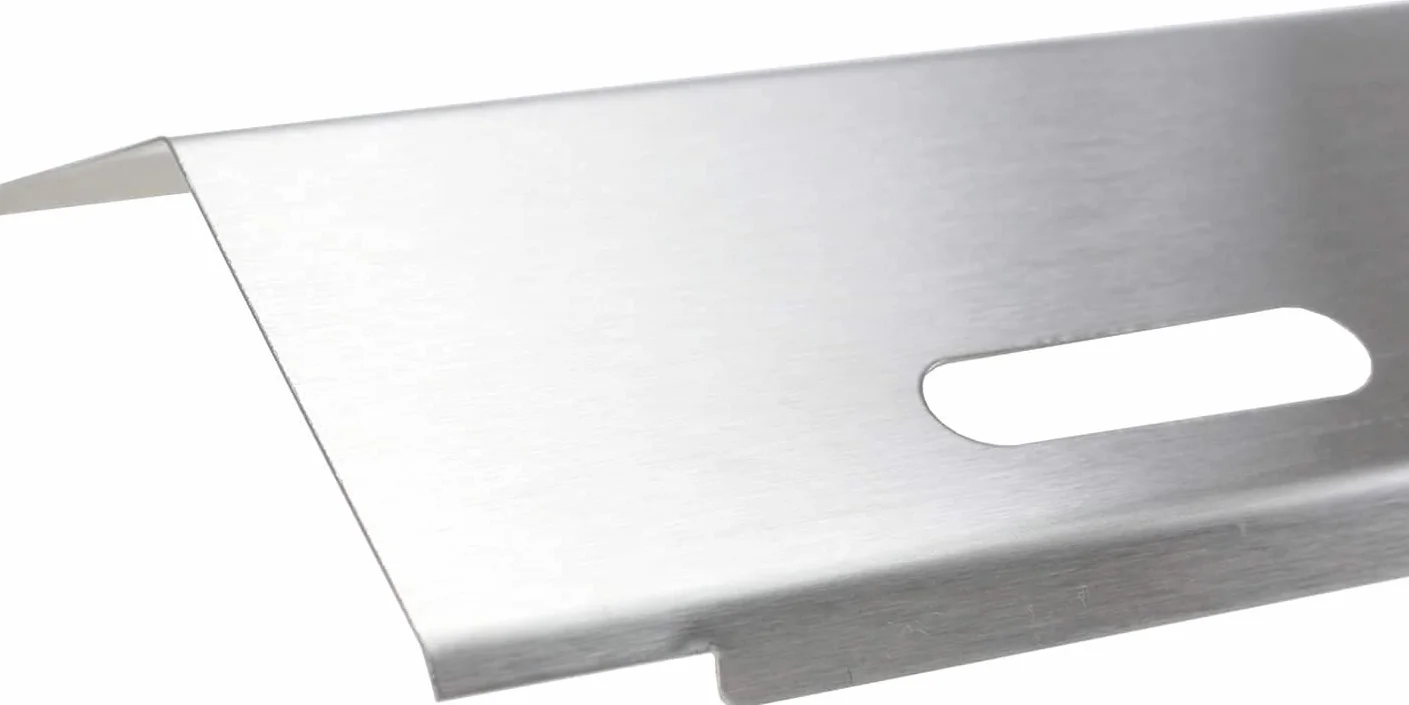 GFTIME 43 x 13 cm Uniwersalne części zamienne do płyt grzewczych dla Ducane 5 palników, Nexgrill, stal nierdzewna, poskramiacz płomienia, osłona cieplna, 5 sztuk