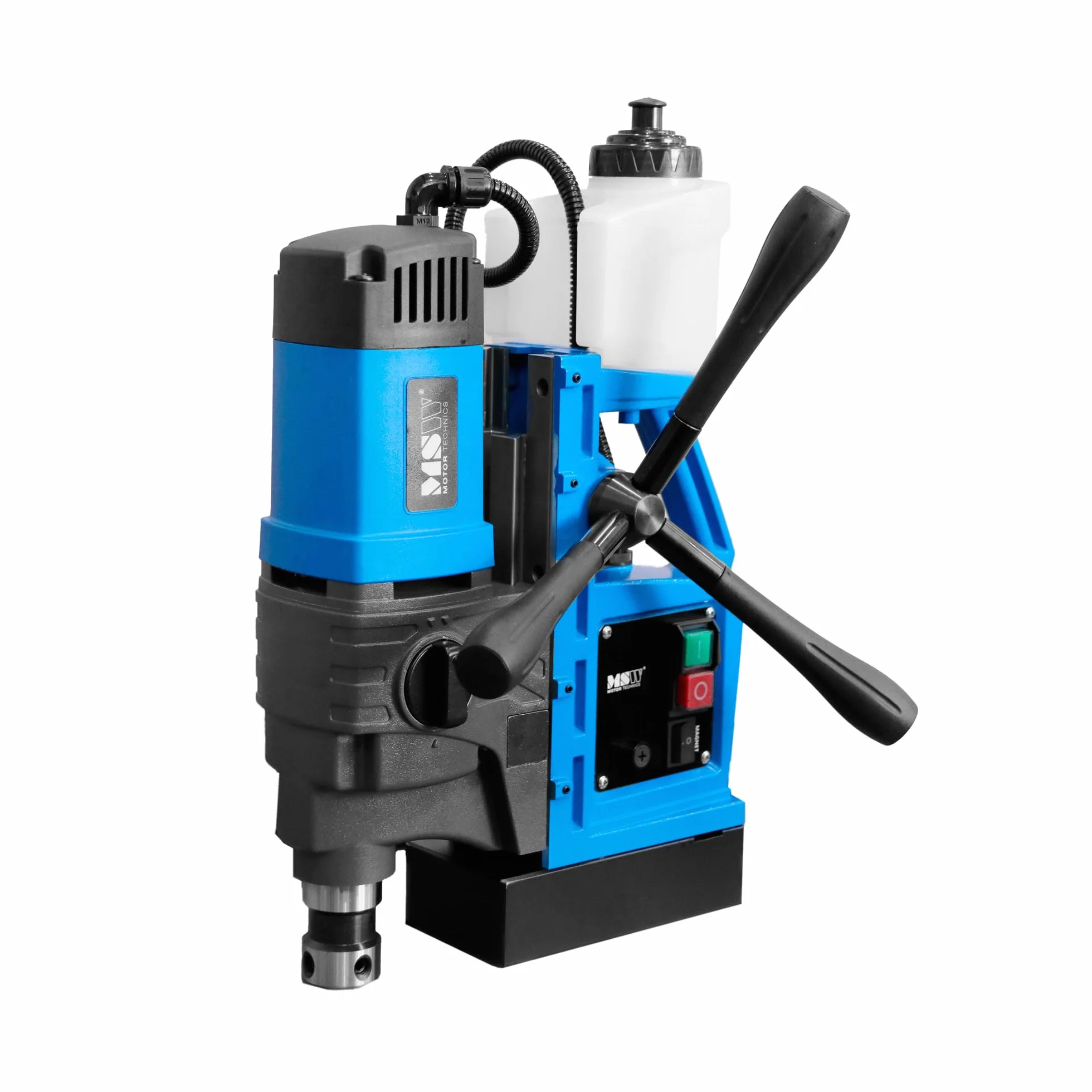MSW wiertarka magnetyczna 1650 W 290/510 obr./min 16 kN do wierteł 16/50 mm wiertarka rdzeniowa wiertło magnetyczne