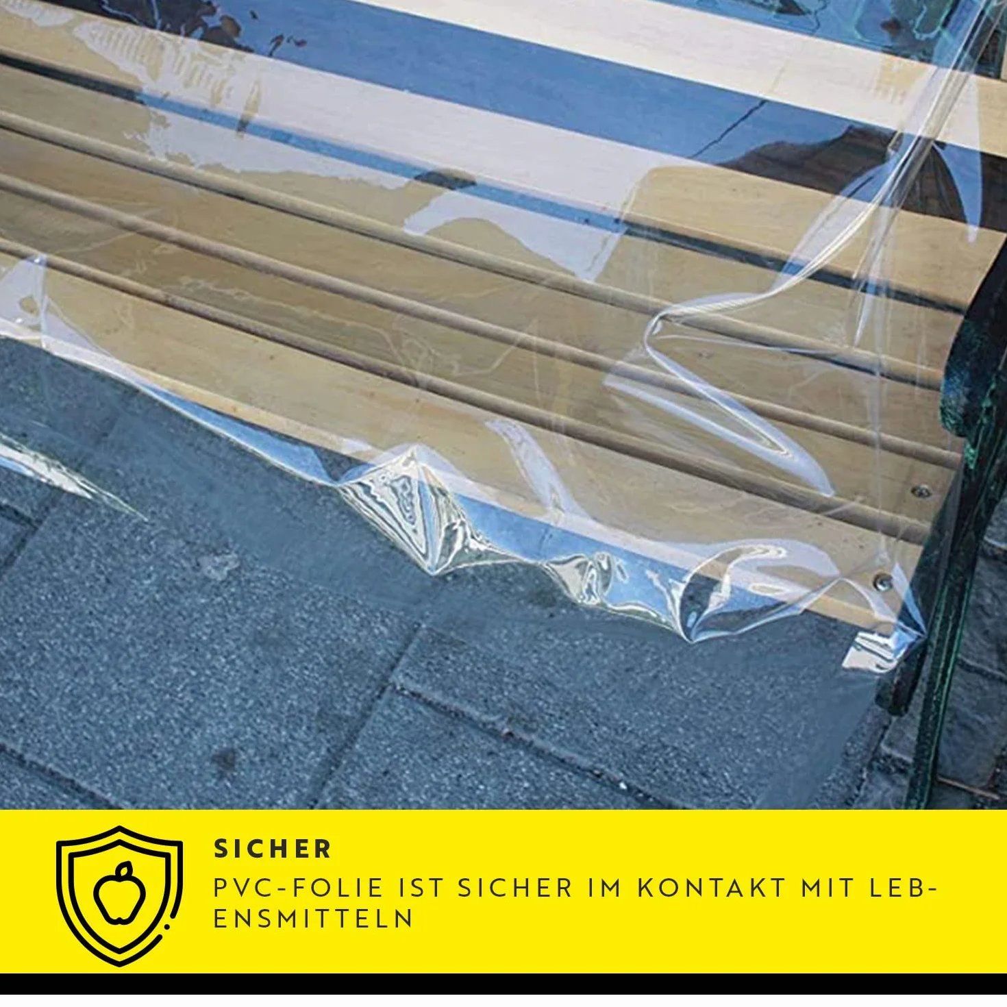 SCHULZ Folia PCV przezroczysta 1mm 140cm ochrona stołu okna namiotu