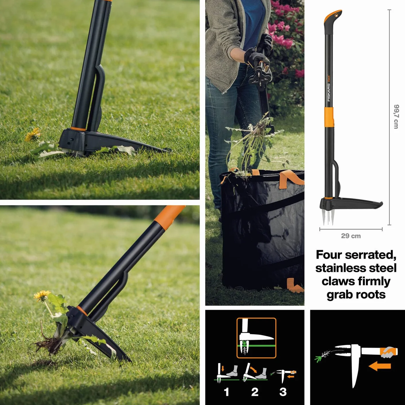 Fiskars Xact Chwastownik
