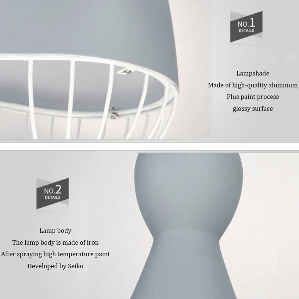 Lampa wisząca LED w stylu nordyckim, metalowa pojedyncza lampa sufitowa, oświetlenie wewnętrzne, bary restauracje, regulowana wysokość (30 cm, żółta