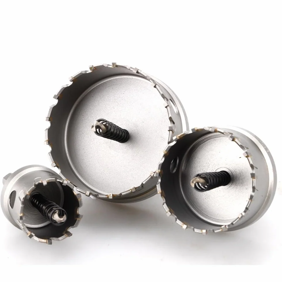 Wiertło opcjonalne M35 z węglika spiekanego, stopu stali kobaltowej, 12 mm do 100 mm, zestaw wierteł otworowych do cięcia blachy ze stali nierdzewnej, 95 mm