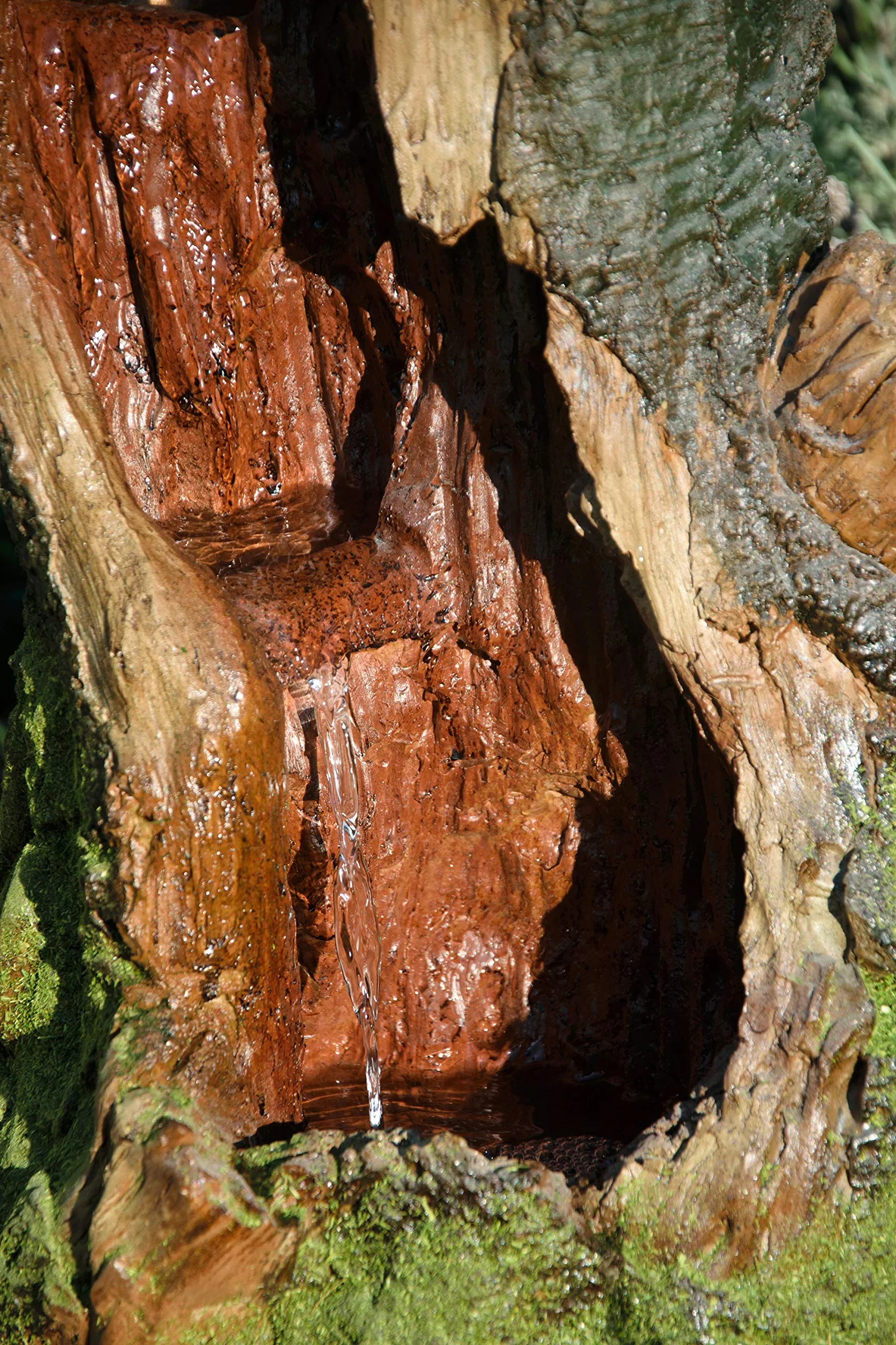Fontanna Ogrodowa Brązowa 33 x 28 x 78 cm