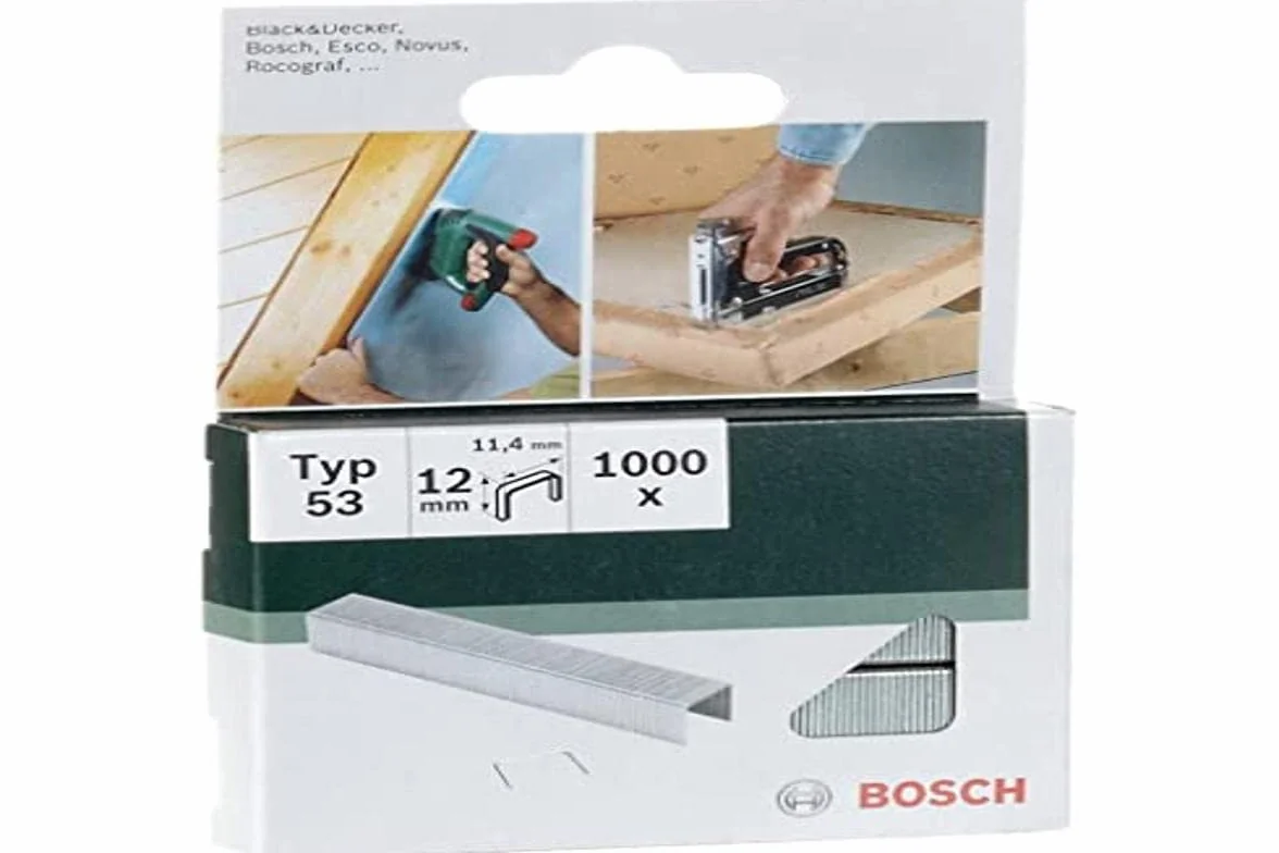 Bosch Zszywki, Srebrny, 11,4 x 0,74 x 12 mm