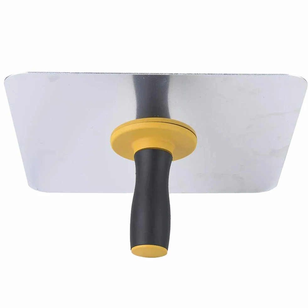 Plastering Hawk, wysoka twardość Aluminiowe Kielnie z Podwójnym Kolorowym Uchwytem, 300 * 300mm