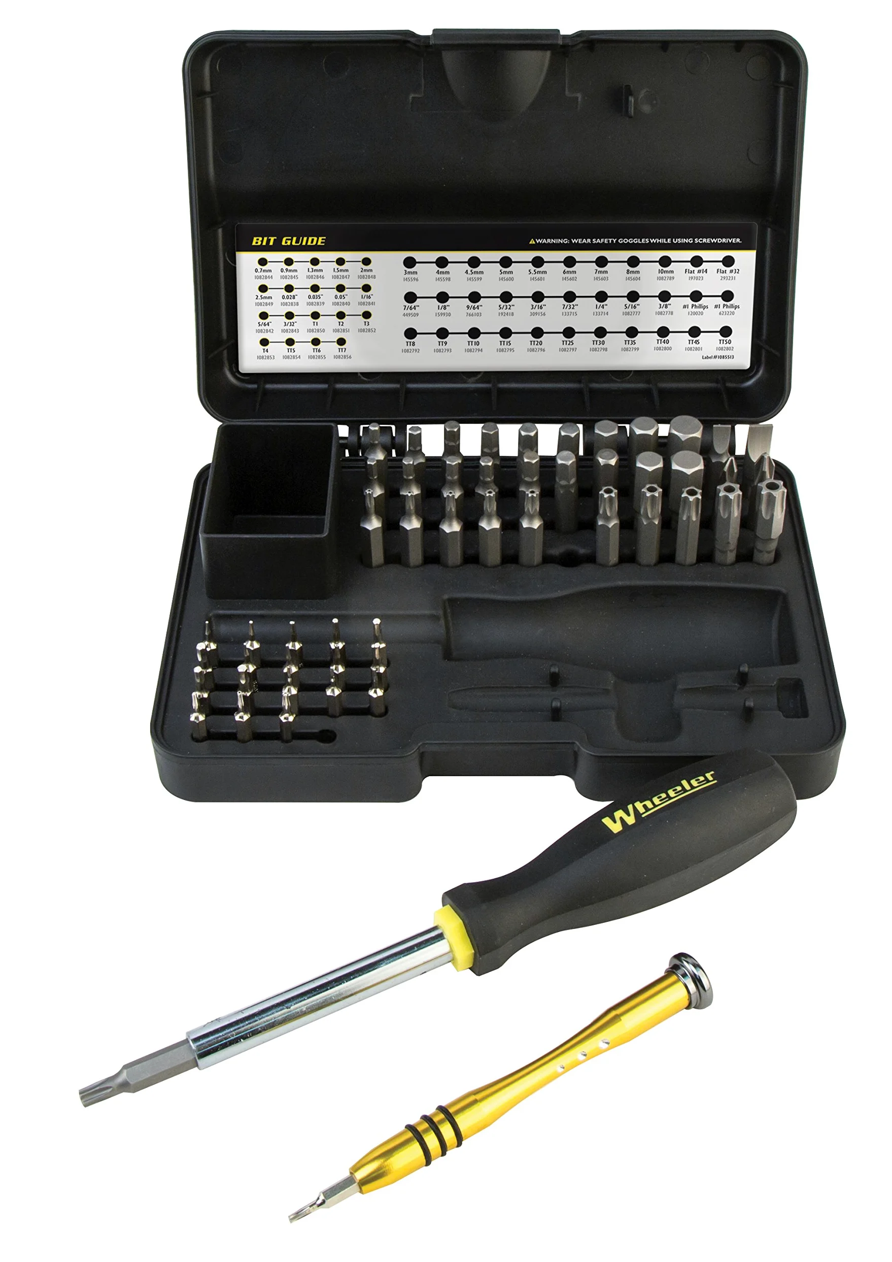 Wheeler SAE/zestaw wkrętaków metrycznych/sześciokątnych/Torx, 55 szt