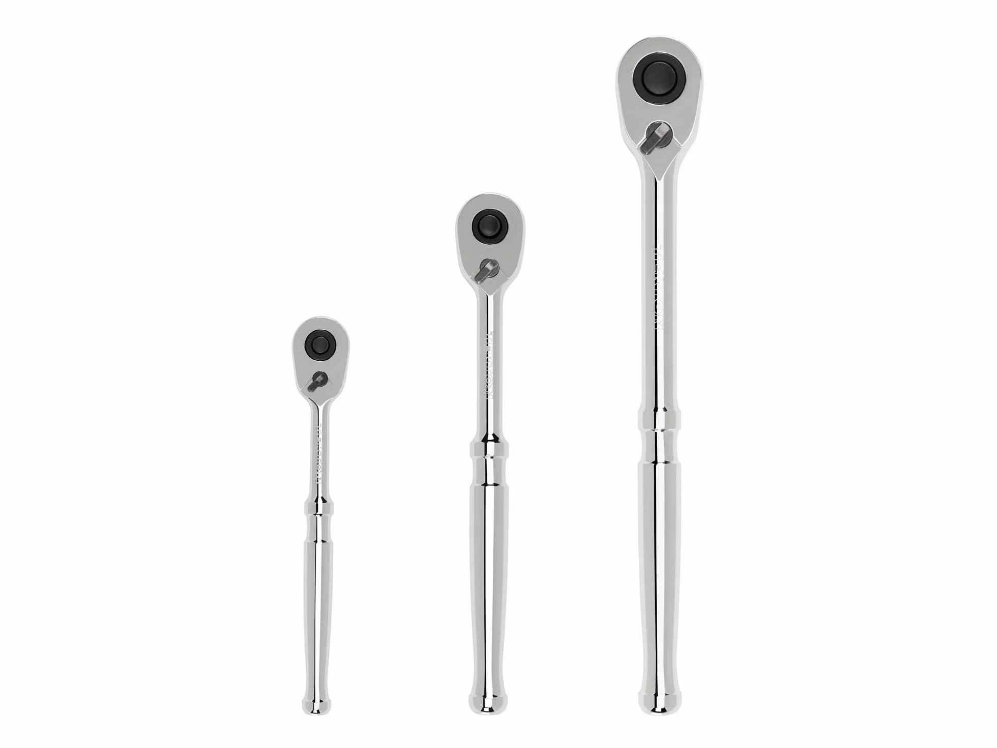 TEKTON 1/4, 3/8, 1/2-calowy zestaw grzechotkowy z mechanizmem szybkiego zwalniania (3-częściowy) | SRH91100