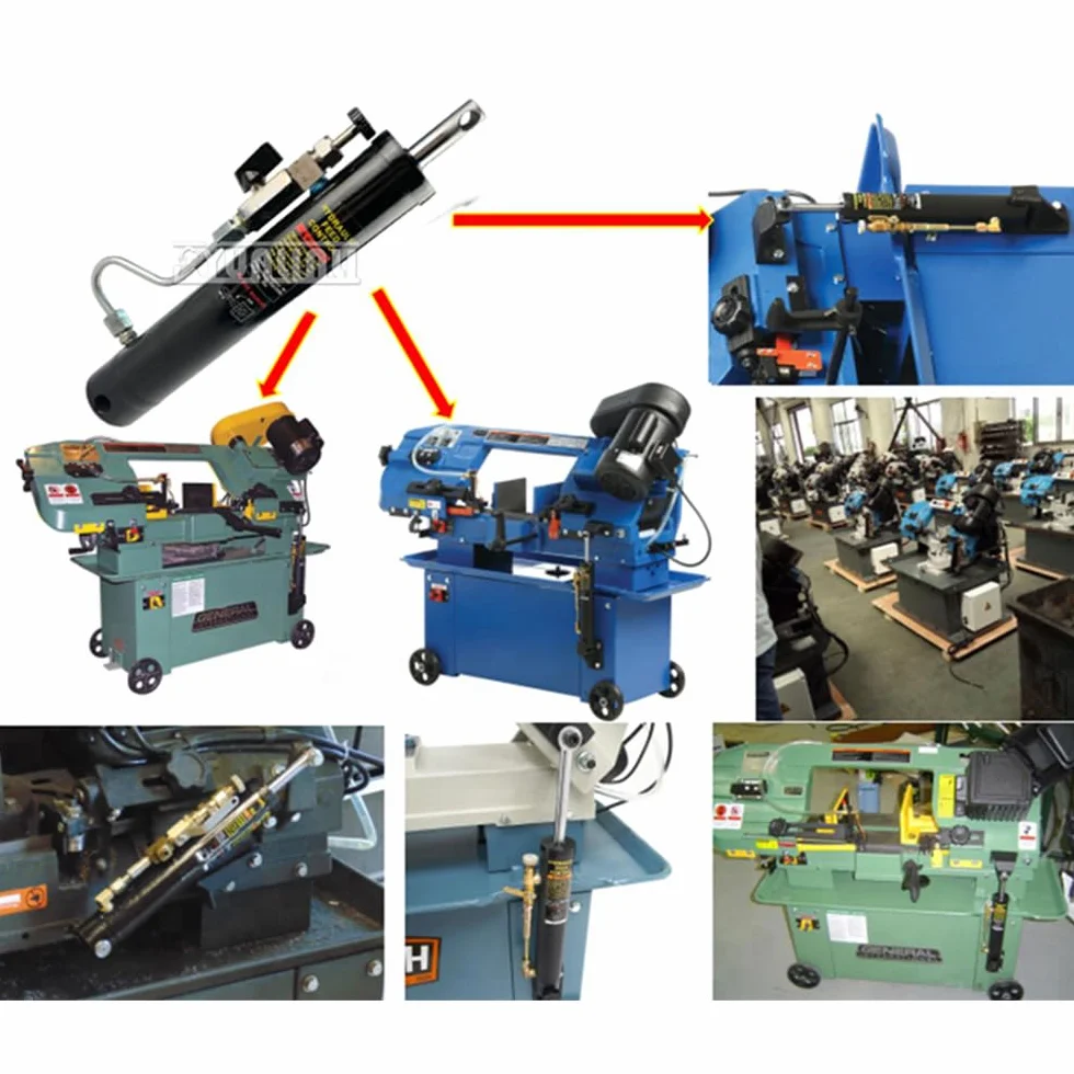 Akcesoria do pił taśmowych do metalu Piła taśmowa z mocowaniem zaworu Siłownik hydrauliczny z zaworem podnoszącym Siłownik olejowy Dla początkujących