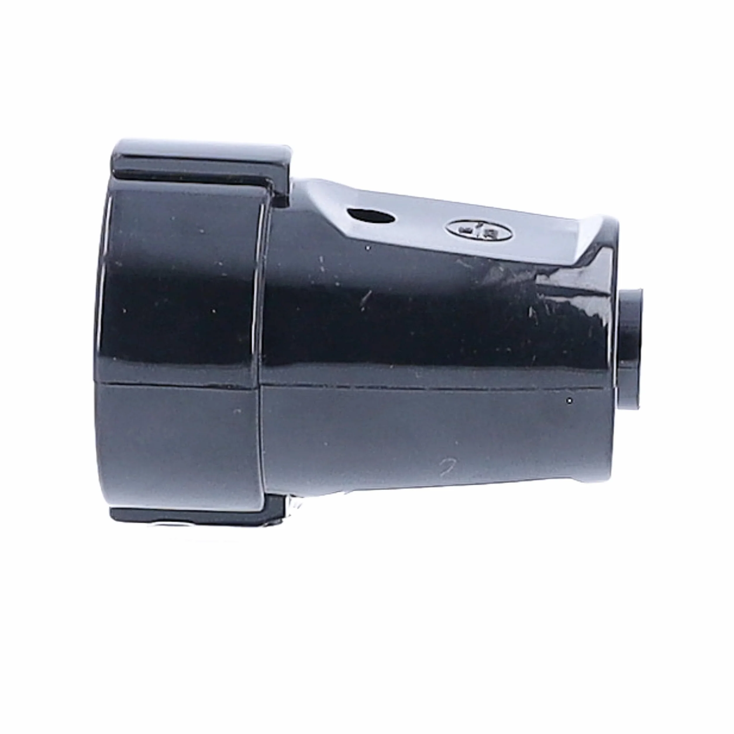 as - Schwabe 45012 Ochronne Wtyczki Pcw Złącza Stykowe Do Użytku Wewnętrznego, 230 V, Czarny