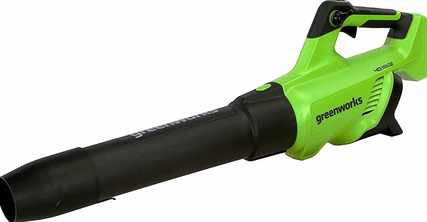 Greenworks GD40AB Akumulatorowa dmuchawa do liści 210 km/h 15,6 m³/min bezszczotkowy tempomat turbo bez baterii 40 V