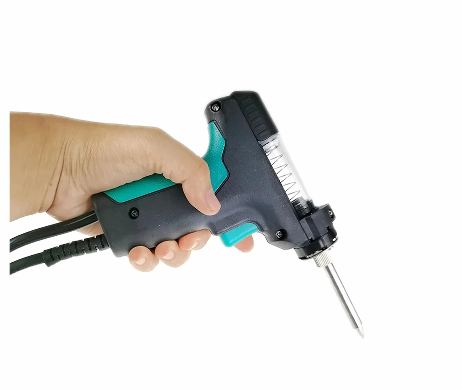 Stacja lutownicza, Elektryczny Pistolet Ssący Do Lutowania SS-331 SS-331H ESD LCD Cyfrowa Pompa Cyny BGA Pochłanianie Ssania Lutownica Gorąca Stacja Rozlutowująca(Desoldering gun)