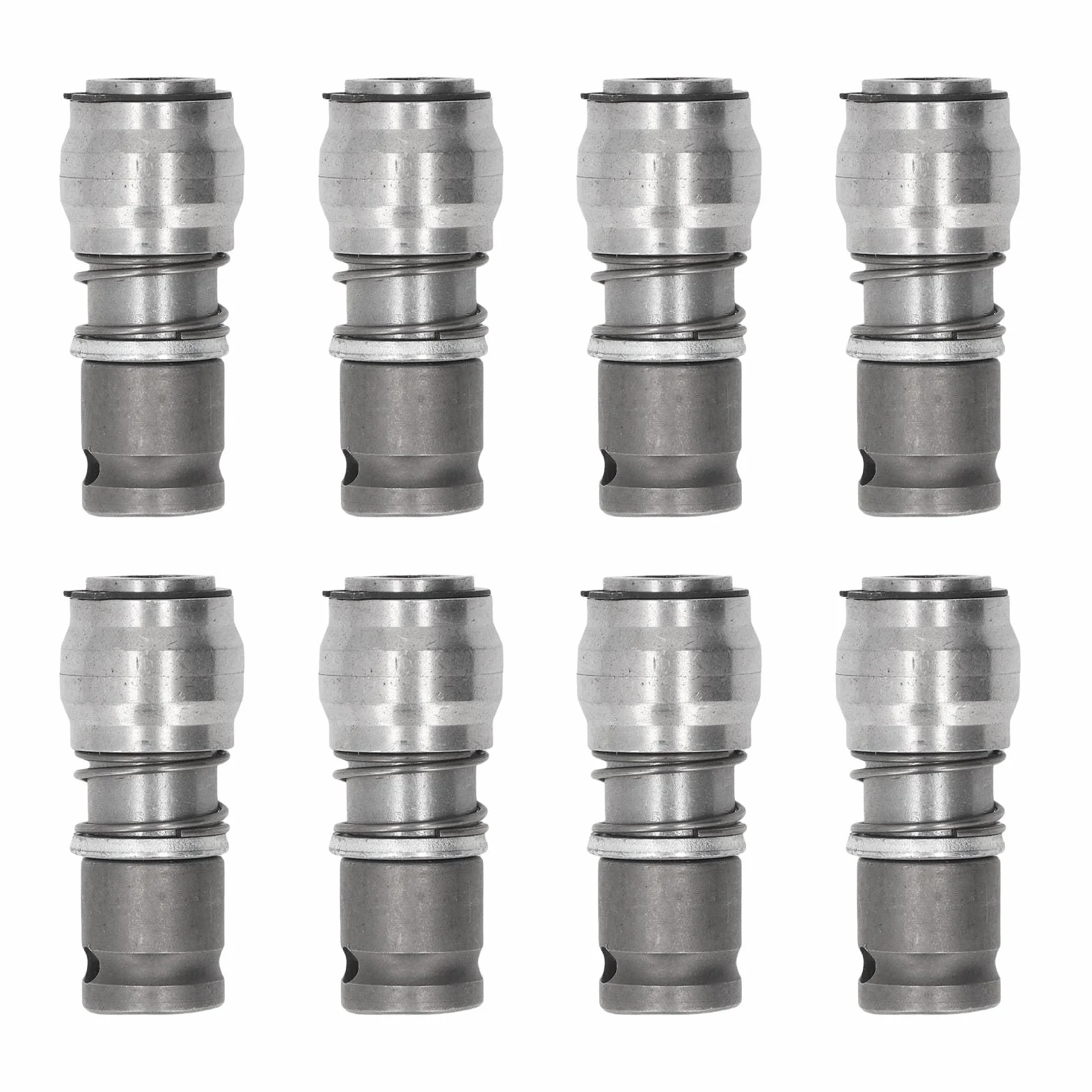 Aramox 8PCS Wiertło Uderzenia do Konwertera Adaptera Młotka, Uderzenie Stali Stopowej do Adaptera Młotka dla 9 Mm Kwadratowy Uchwyt 4 Otwór Wiertarka