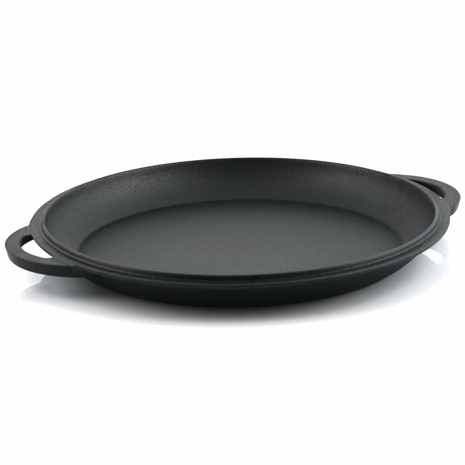 BBQ-Toro Żeliwny Kazan z Piecem Ø 35 cm | Garnek Żeliwny 12,1 L z Pokrywką, Kociołek na Gulasz, Piec na Zewnątrz, Palenisko, Kuchnia na Ognisku
