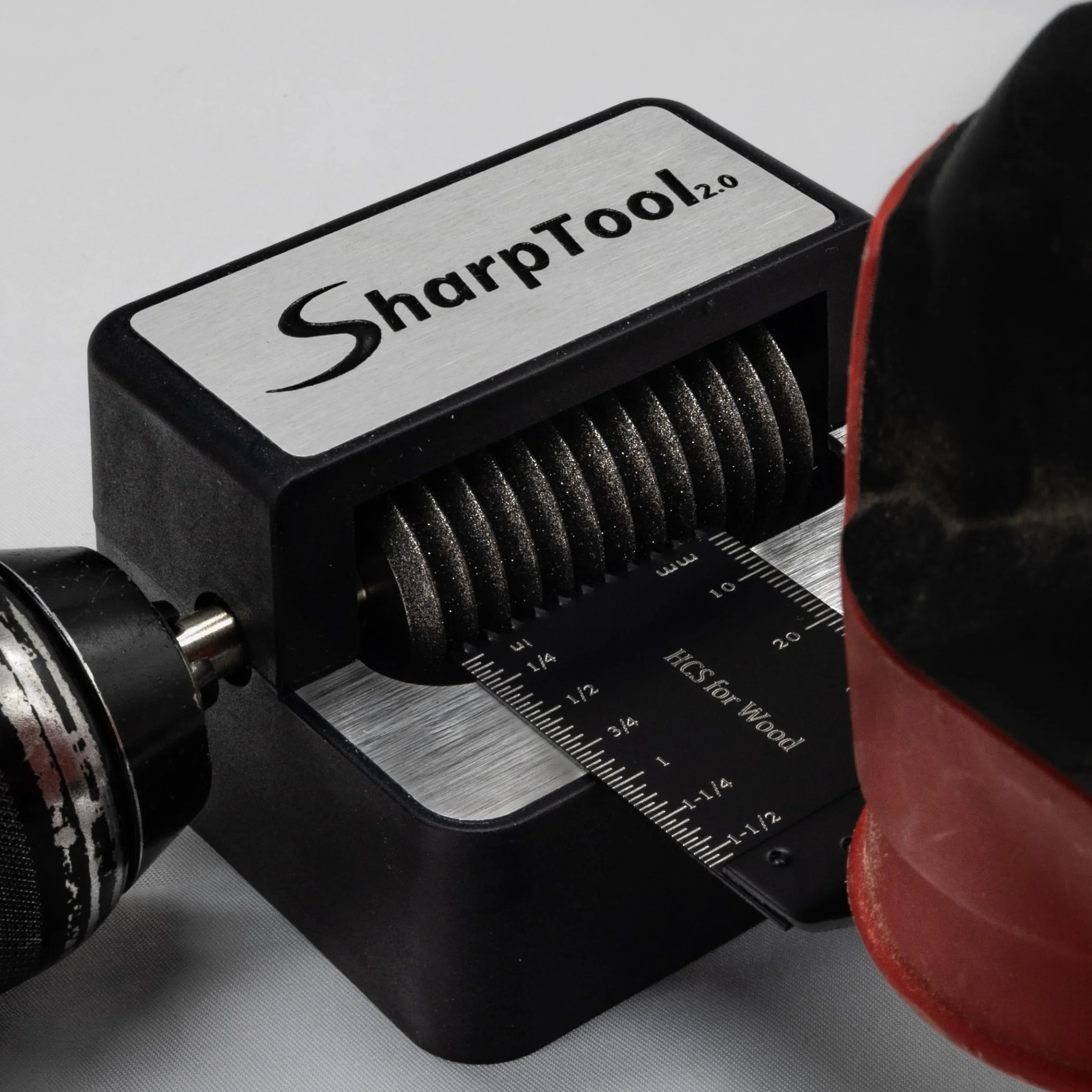 SharpTool 2.0 Ostrzałka do brzeszczotów narzędzi wielofunkcyjnych - precyzyjna ostrzałka do wiertła do naostrzania brzeszczotów BIM, HCS i HSS do zanurzania, akcesoria do narzędzi wielofunkcyjnych