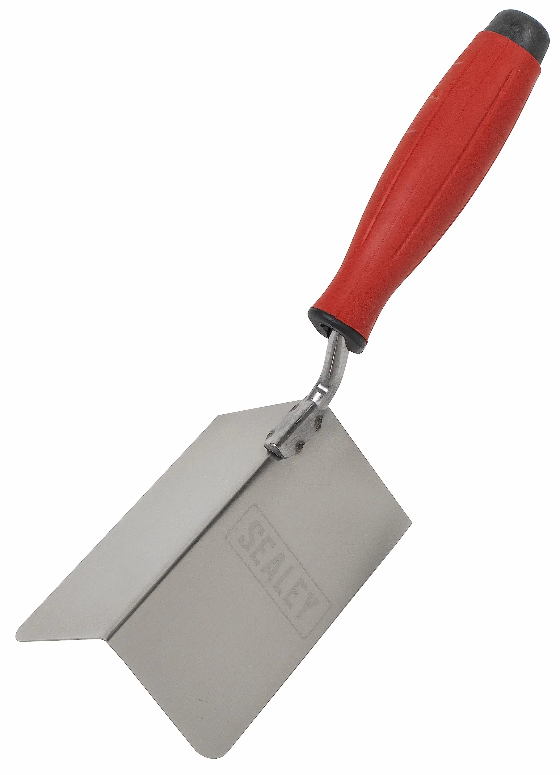 Sealey 120 x 60 mm zewnętrzna kielnia narożna ze stali nierdzewnej, gumowy uchwyt - T1803